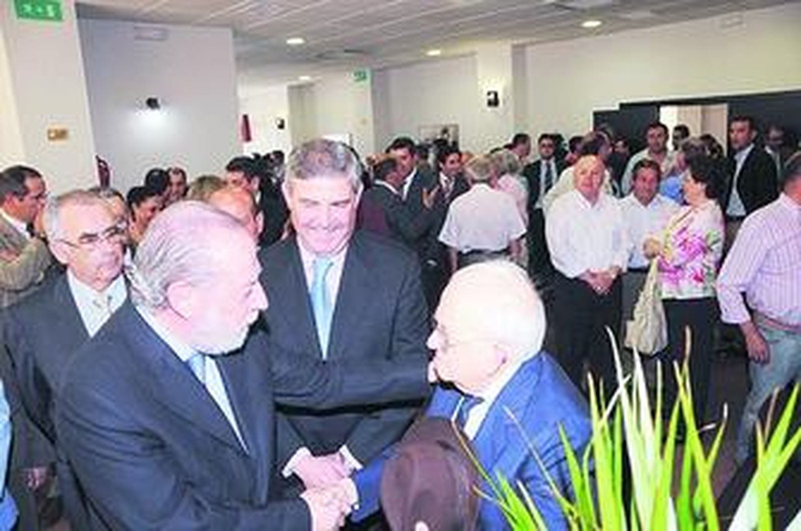 Fernando Rodríguez Villalobos, en la inaguración de ayer.