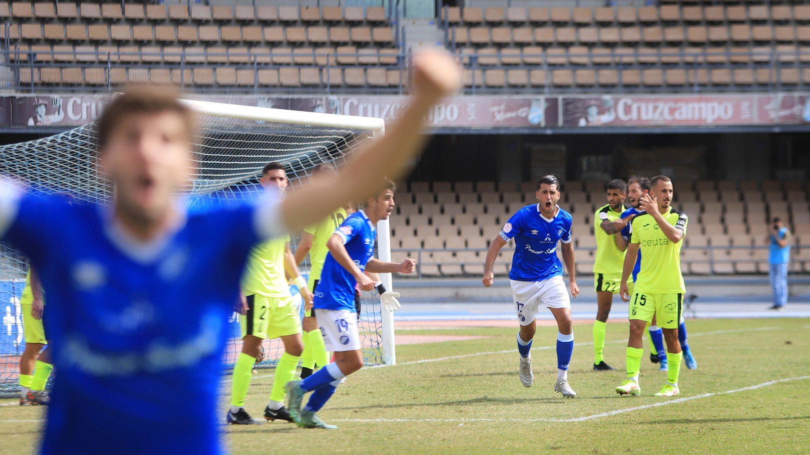 Imagénes del partido Xerez DFC - Ceuta en Chapín