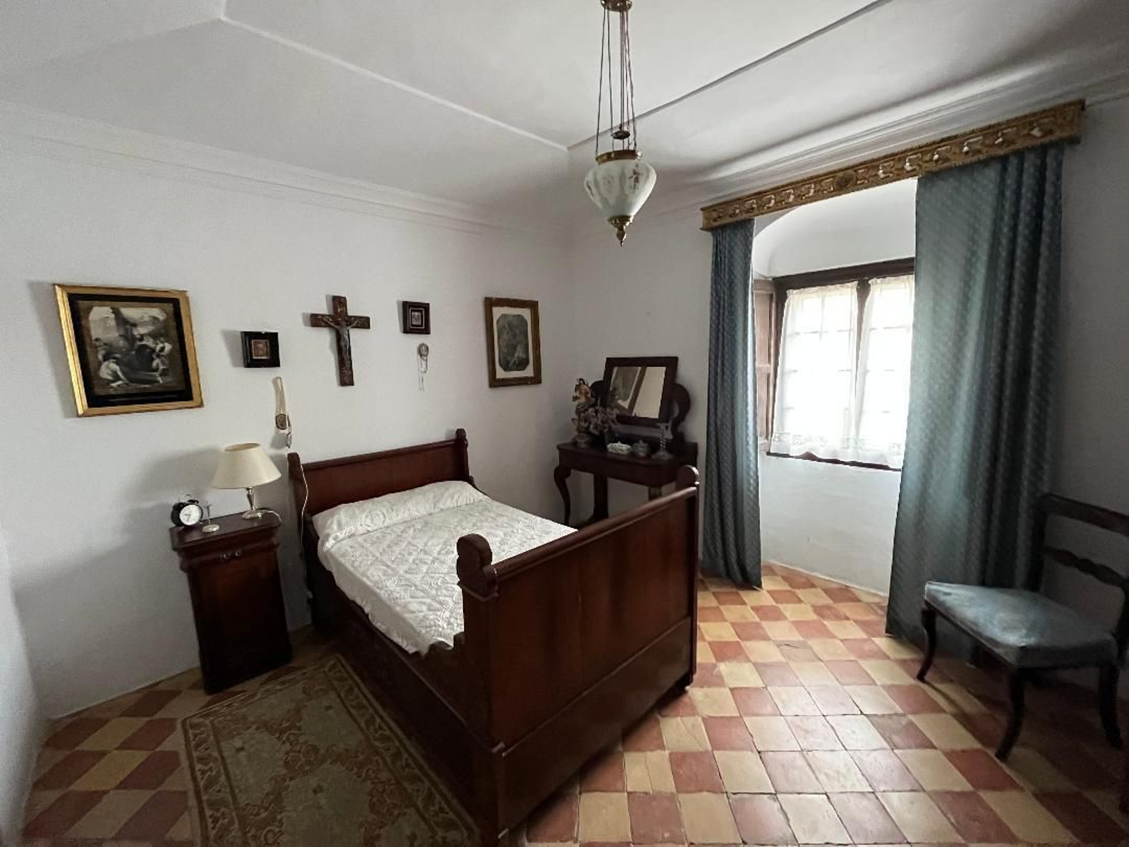 Uno de los dormitorios.