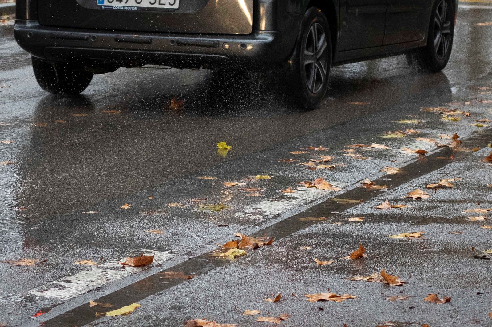 Granada bajo el temporal: imágenes de la ciudad durante la alerta naranja