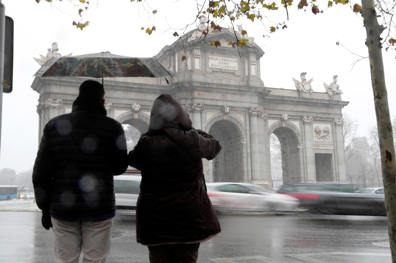 Las imágenes blancas que ha dejado la nieve en toda España