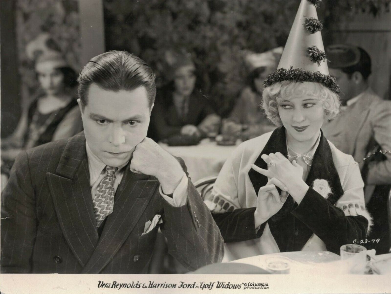 Harrison Ford y Vera Reynolds en la comedia 'Golf Widows'