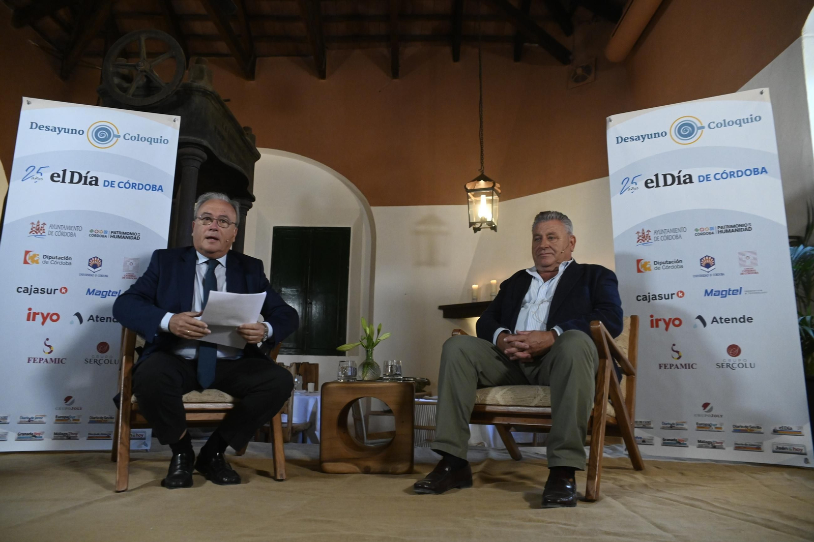 El Desayuno-coloquio por el 25 aniversario de 'El Día de Córdoba', en imágenes