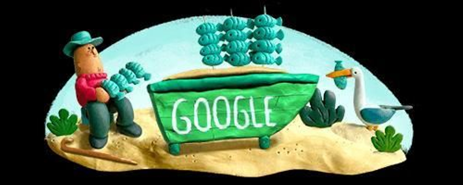Google homenajea al espeto de Málaga con su doodle: "El sabor del verano". Google homenajea al espeto de Málaga con su doodle: "El sabor del verano".