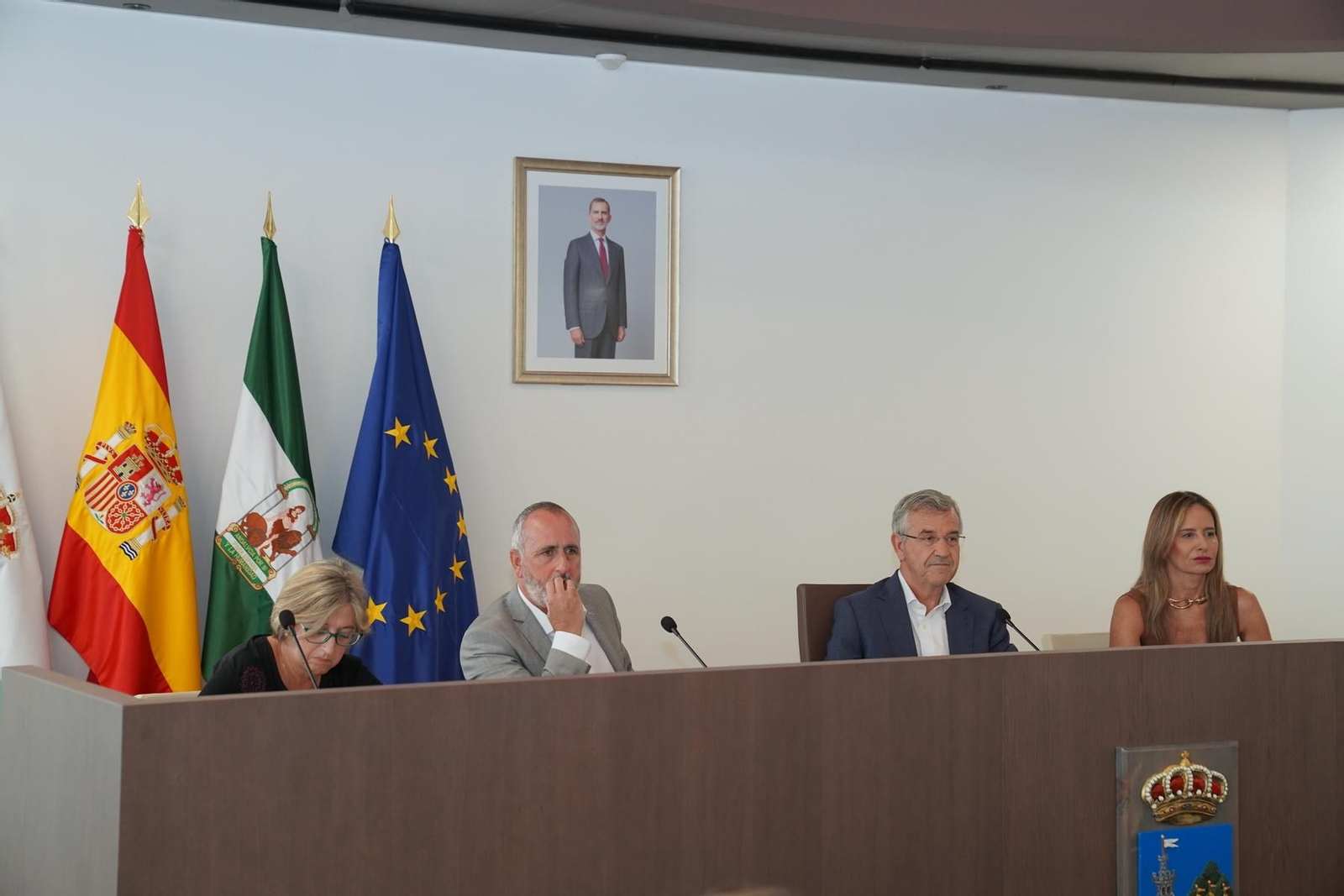 Un momento del Pleno celebrado este jueves.