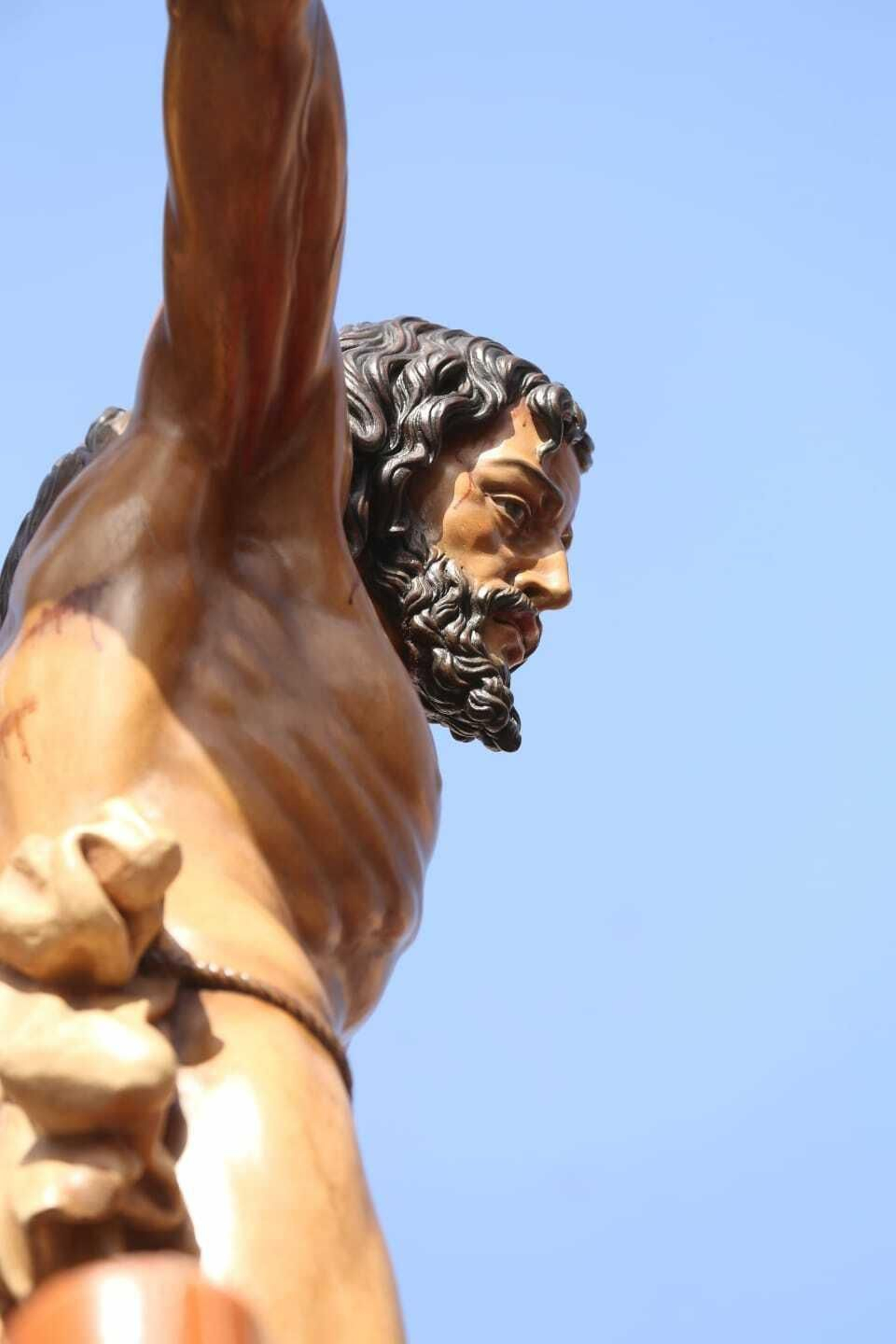 Las fotos de Dolores del Puente en el Lunes Santo en Málaga