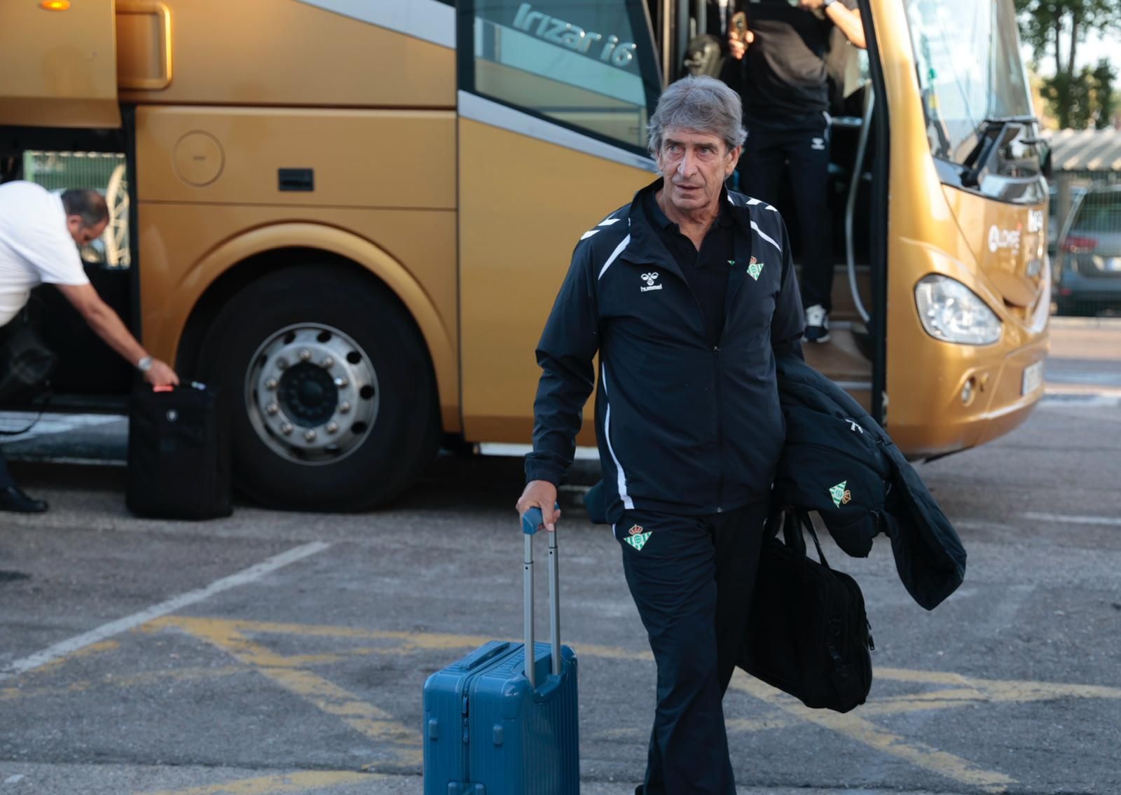 Las fotos del viaje del Betis a Genk