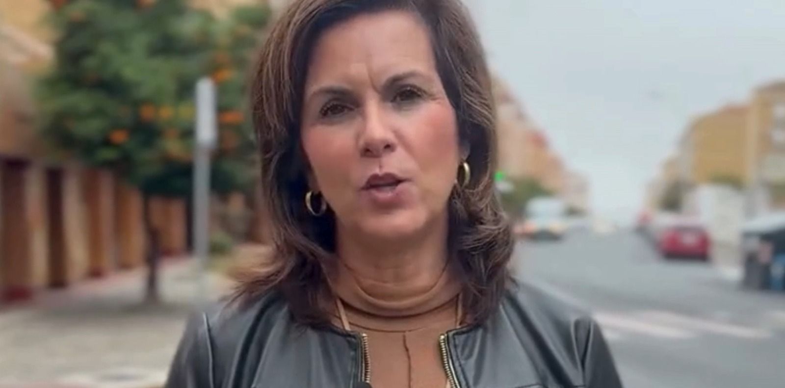 María Dolores Ponce, concejal de Infraestructuras del Ayuntamiento de Huelva, anuncia un plan urgente para arreglar los daños en las vías por el temporal