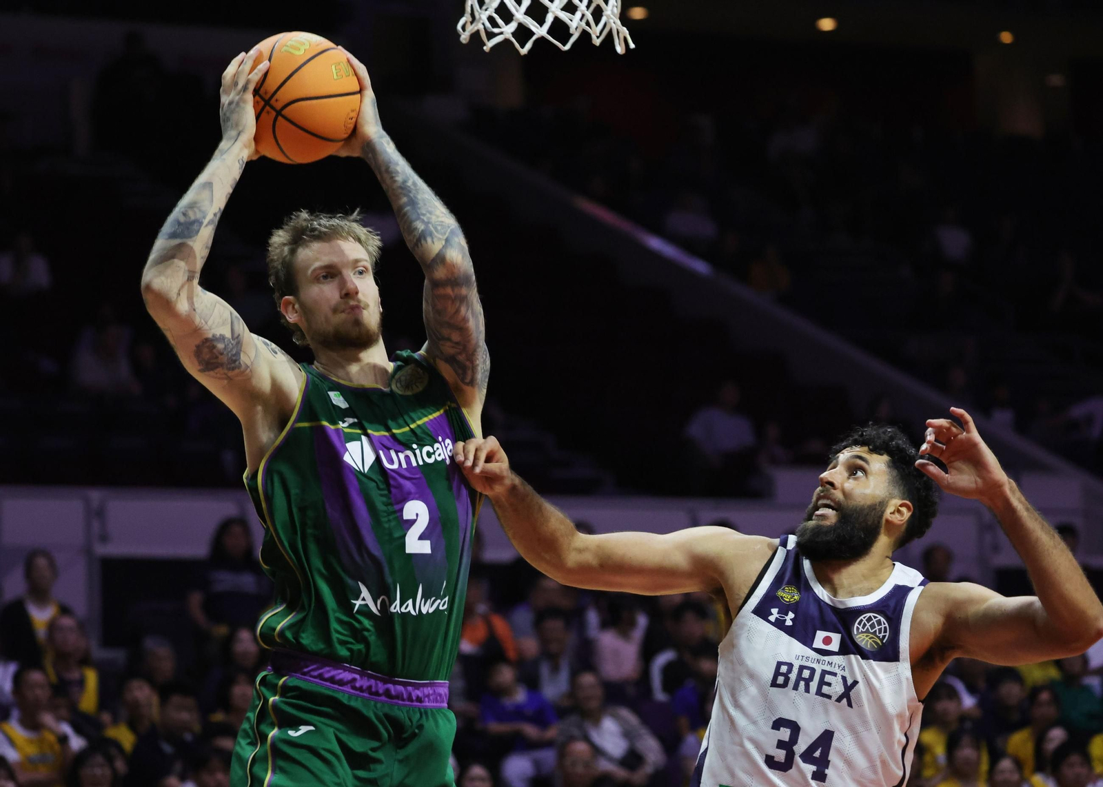 Las fotos del Utsunomiya Brex - Unicaja de la Copa Intercontinental