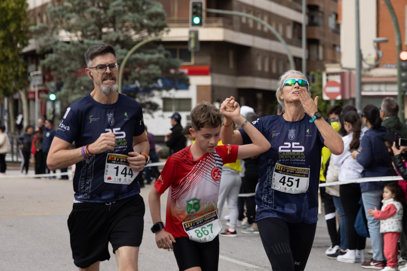 Atletismo por la paz y la integración en la XXV Carrera y Caminata del IES Santa Catalina de Alejandría (I)