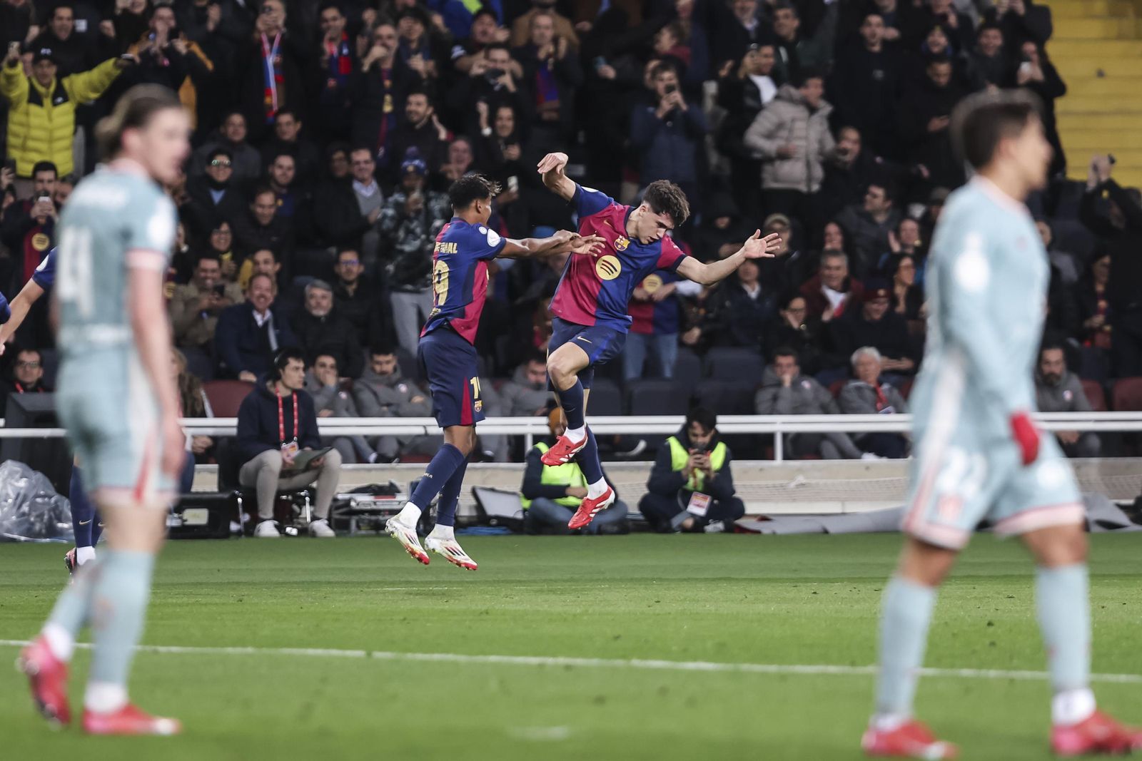 Las fotos del espectacular Barcelona - Atlético de Madrid