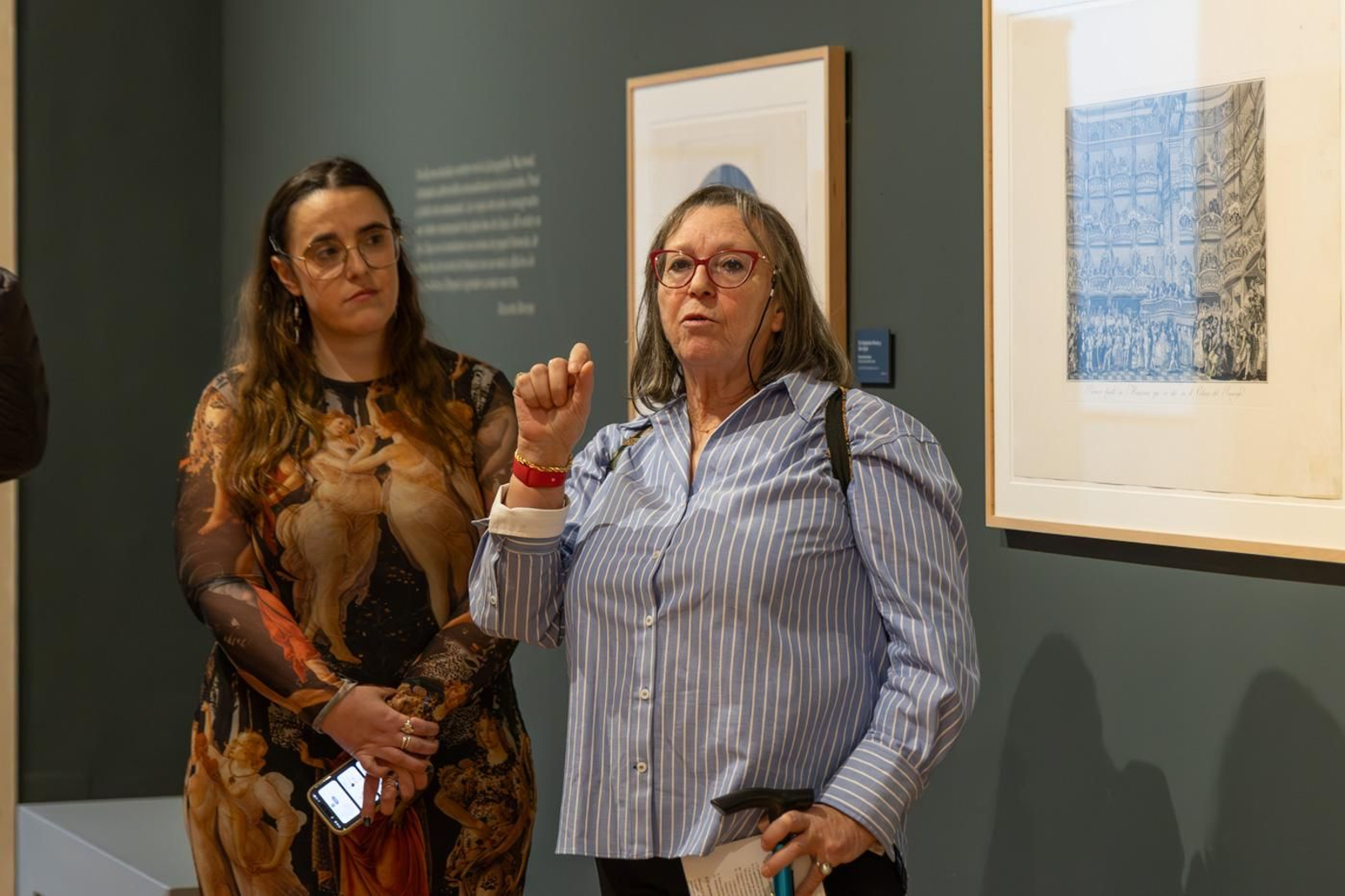 Inauguración de la nueva sala de exposiciones permanentes del Museo de Jaén con la colección de arte gráfico