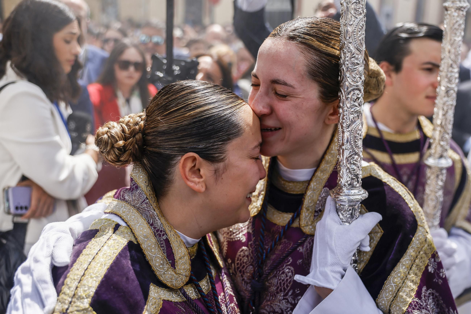 Las imágenes de la Hermandad de la Paz en la Semana Santa de Sevilla de 2025