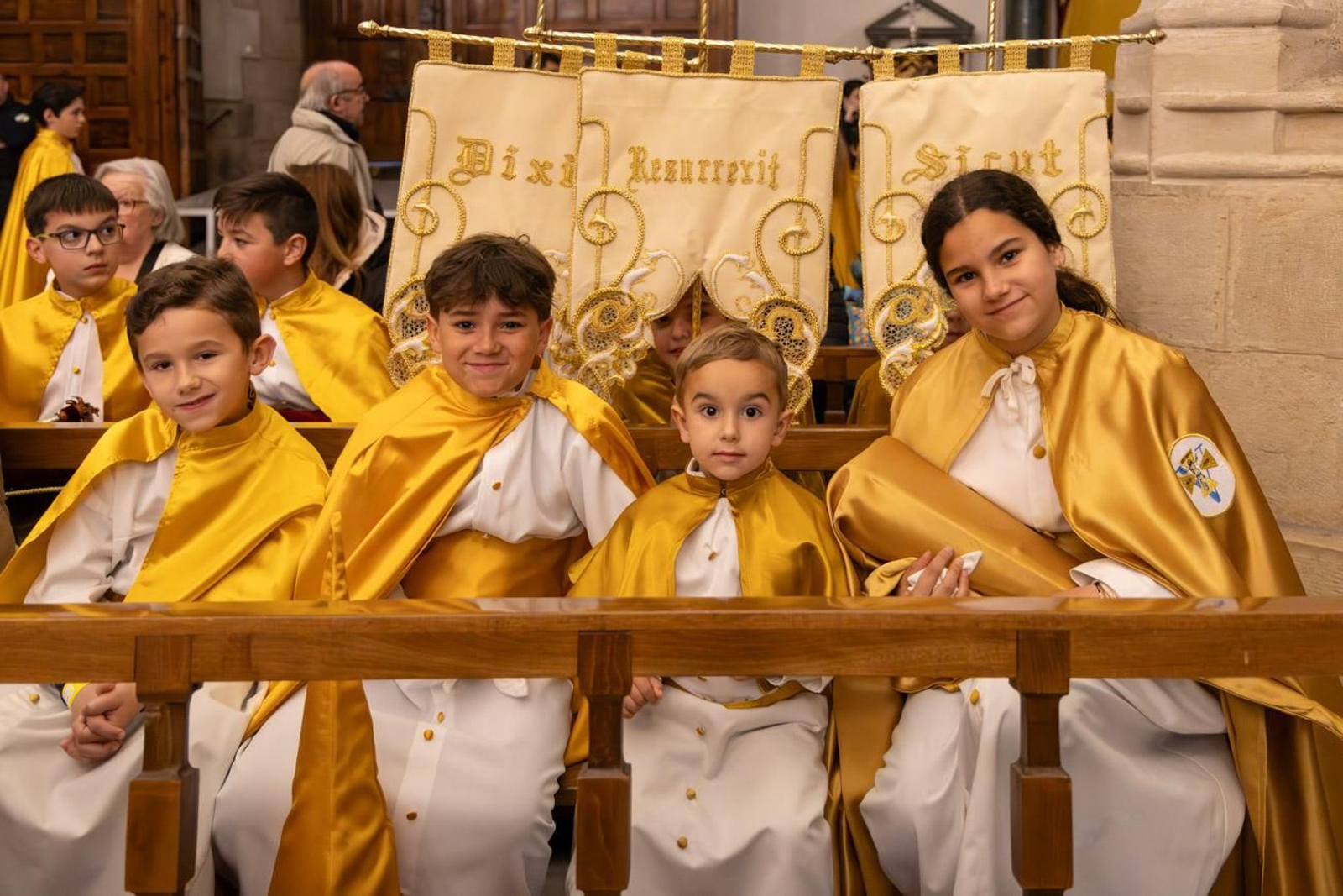 Los jiennenses se quedan sin ver procesionar al Señor Resucitado y la Virgen de la Victoria