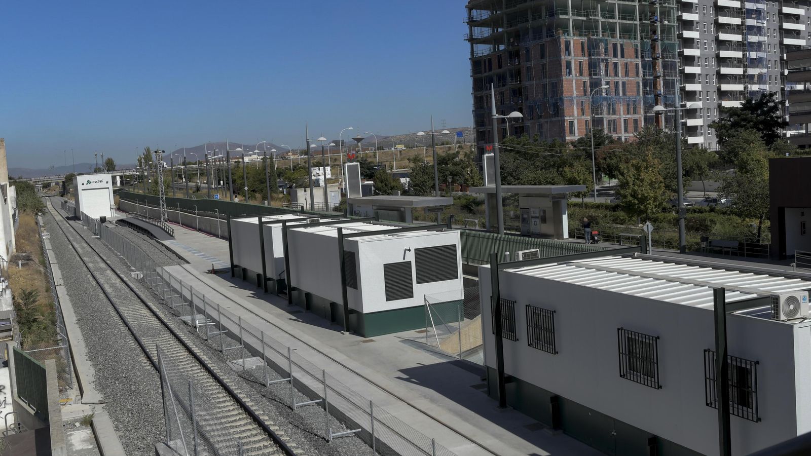 Instalaciones técnicas y de control del cambiador de ancho de Granada