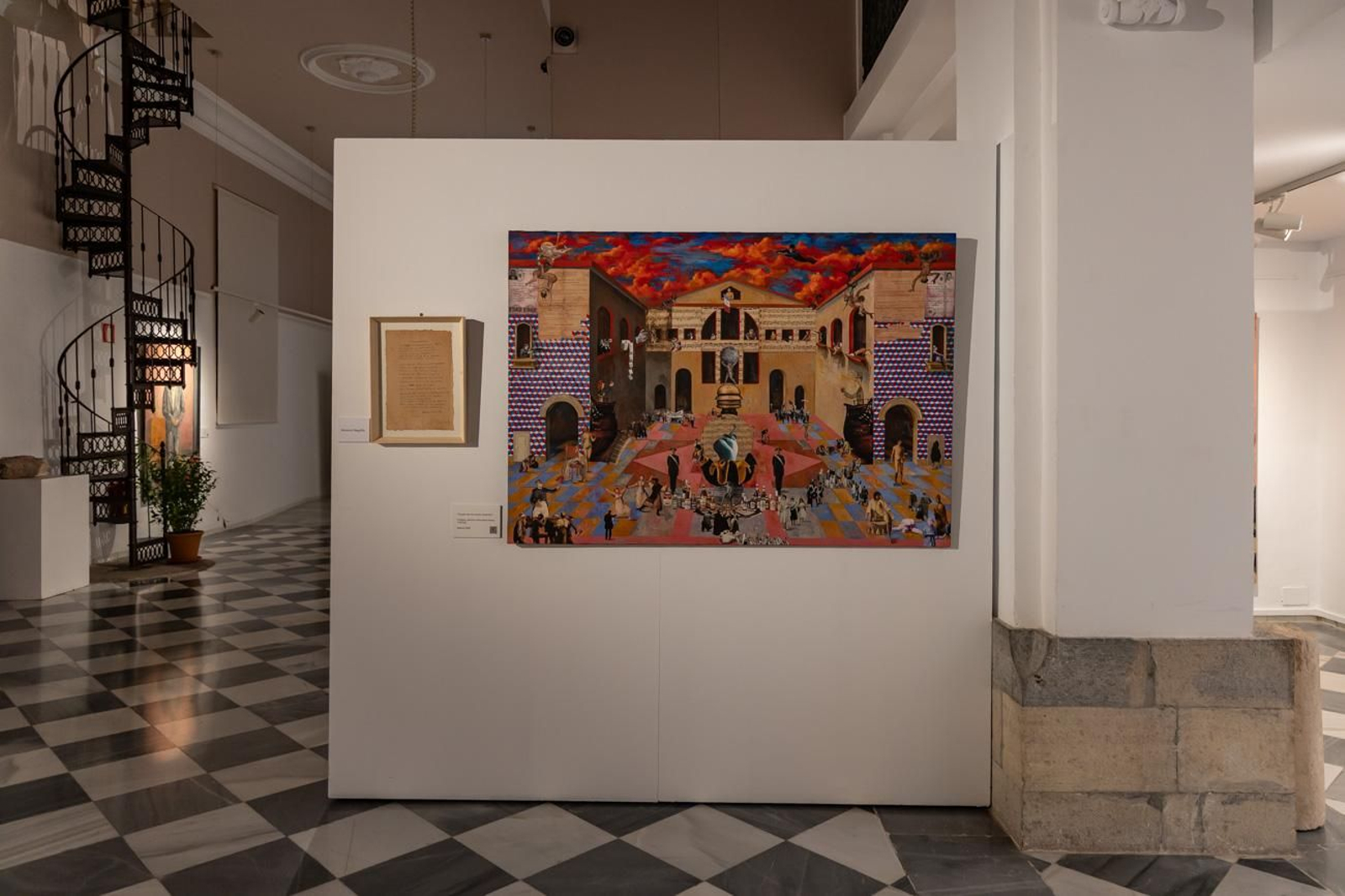 Una exposición en imágenes: ‘Escritura’ o el circo de la condición humana según José Antonio Zaragoza