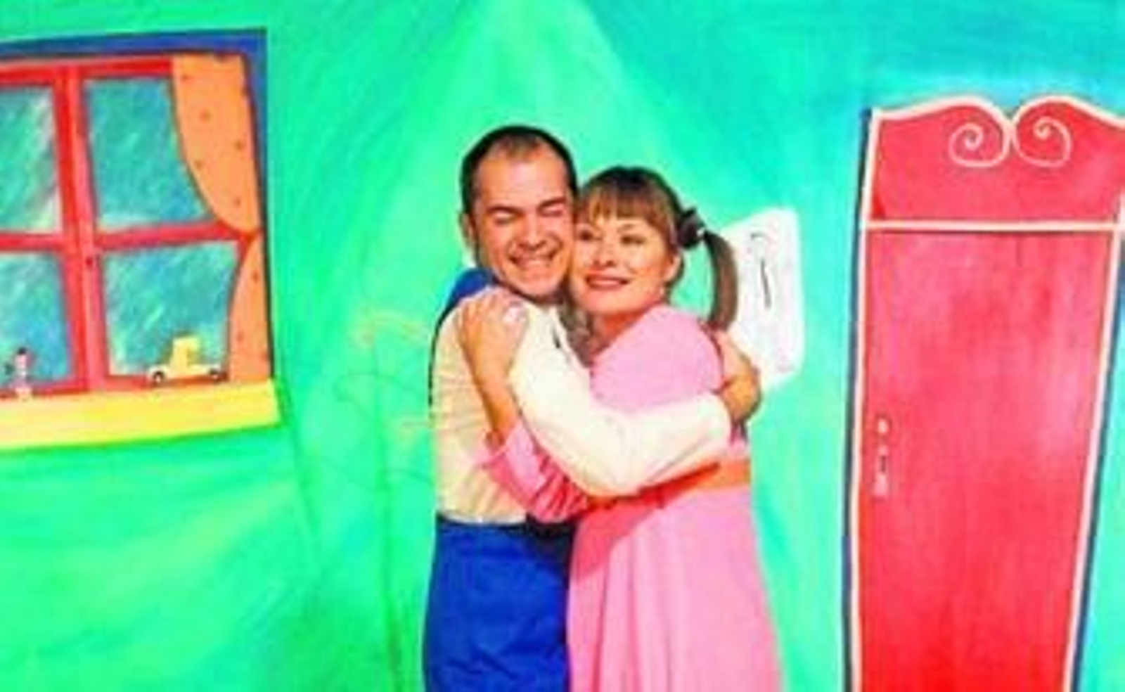 Los actores de la Compañía Ñía.