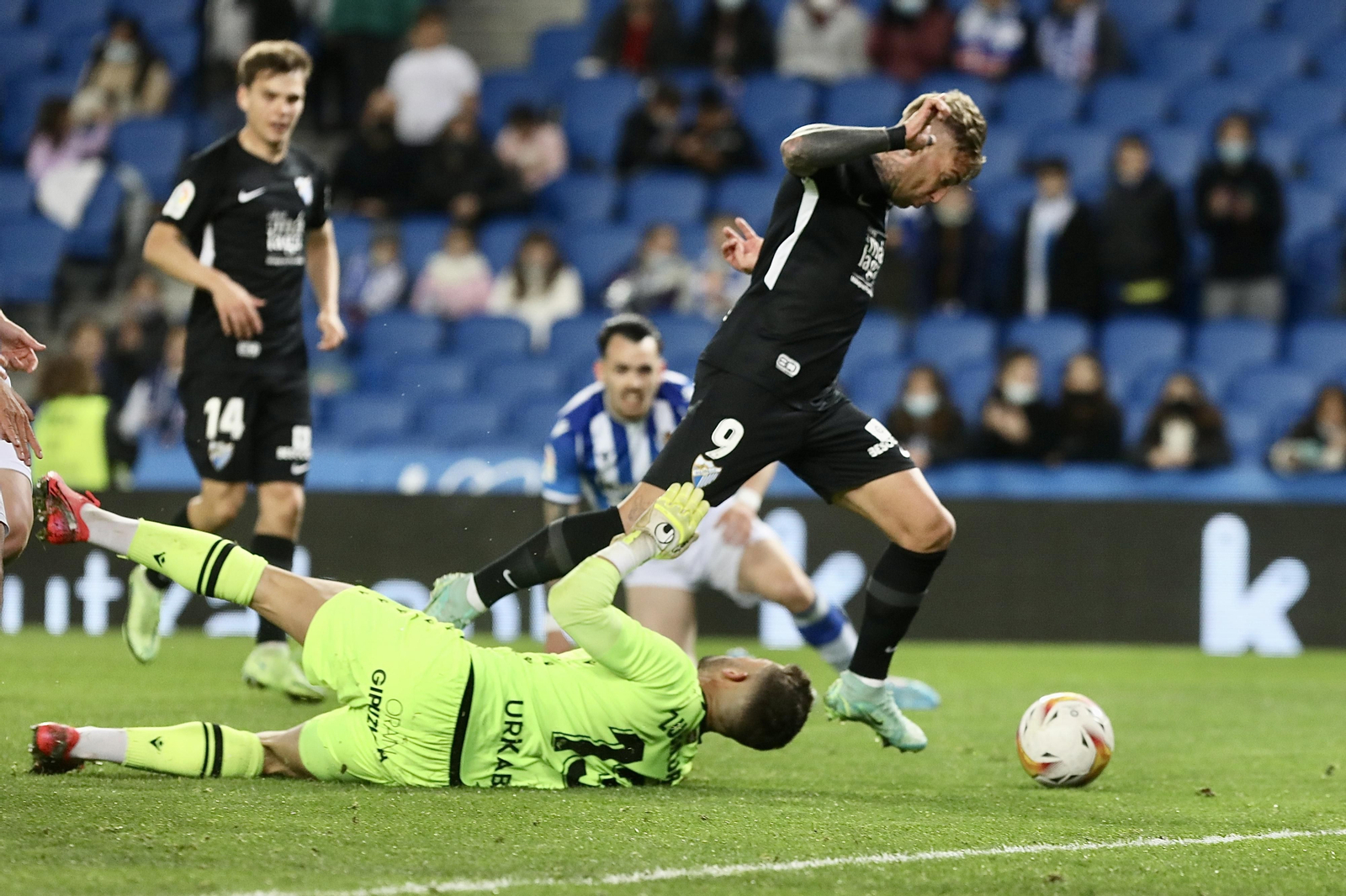 Las fotos de la Real Sociedad B - Málaga CF