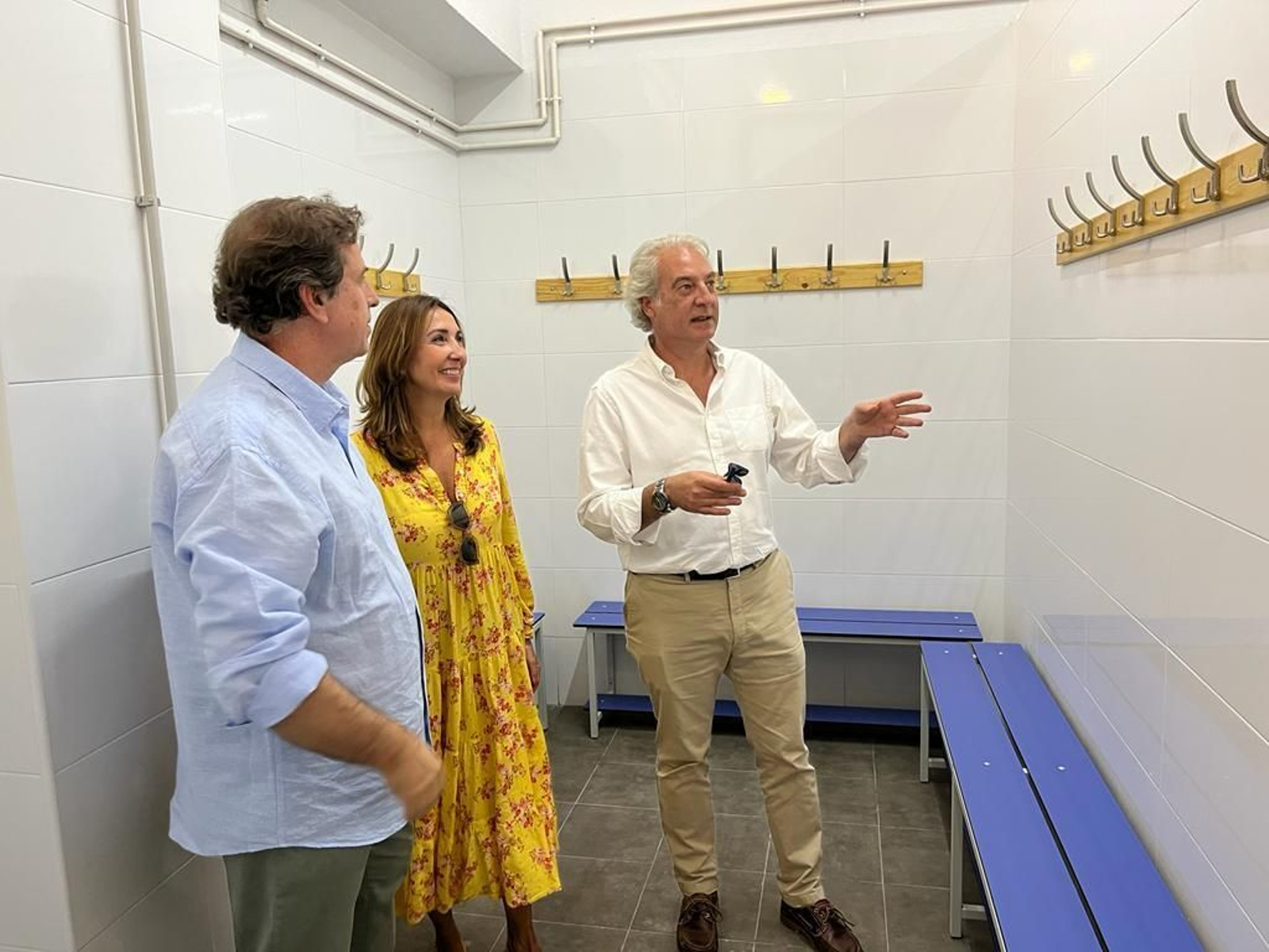 Remodelada la zona de vestuarios del complejo deportivo Aynadamar de Granada