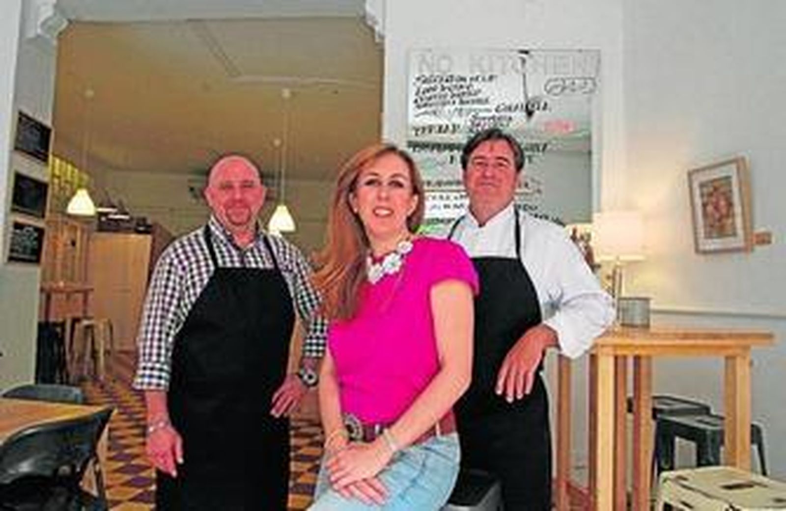 Tomás Alonso Gómez de la Lastra, Ana Zapico Álvarez y Blas Suero Gómez-Cuétara.