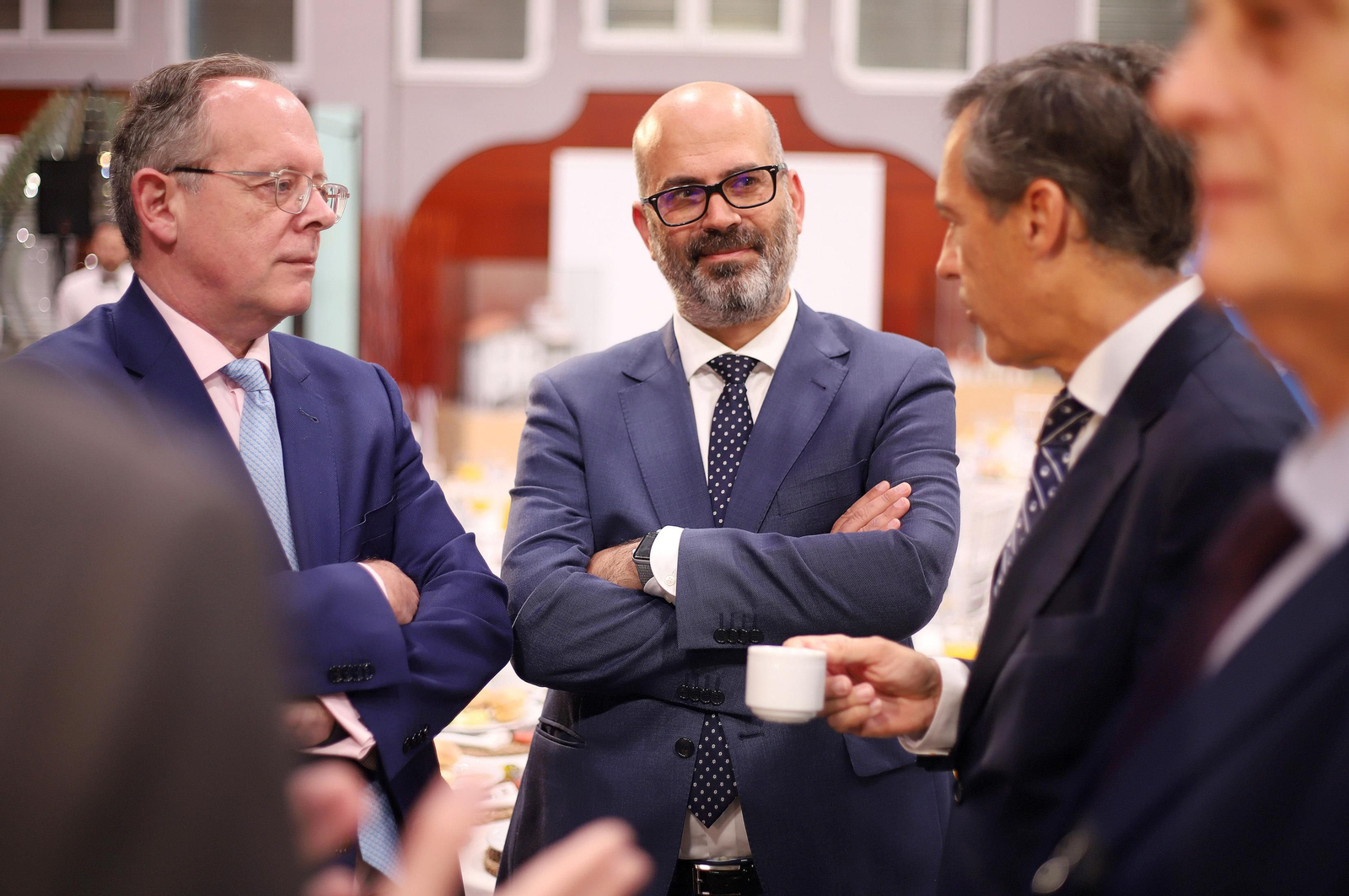 Imágenes del desayuno-coloquio con Jorge Paradela en el Foro Joly Andalucía