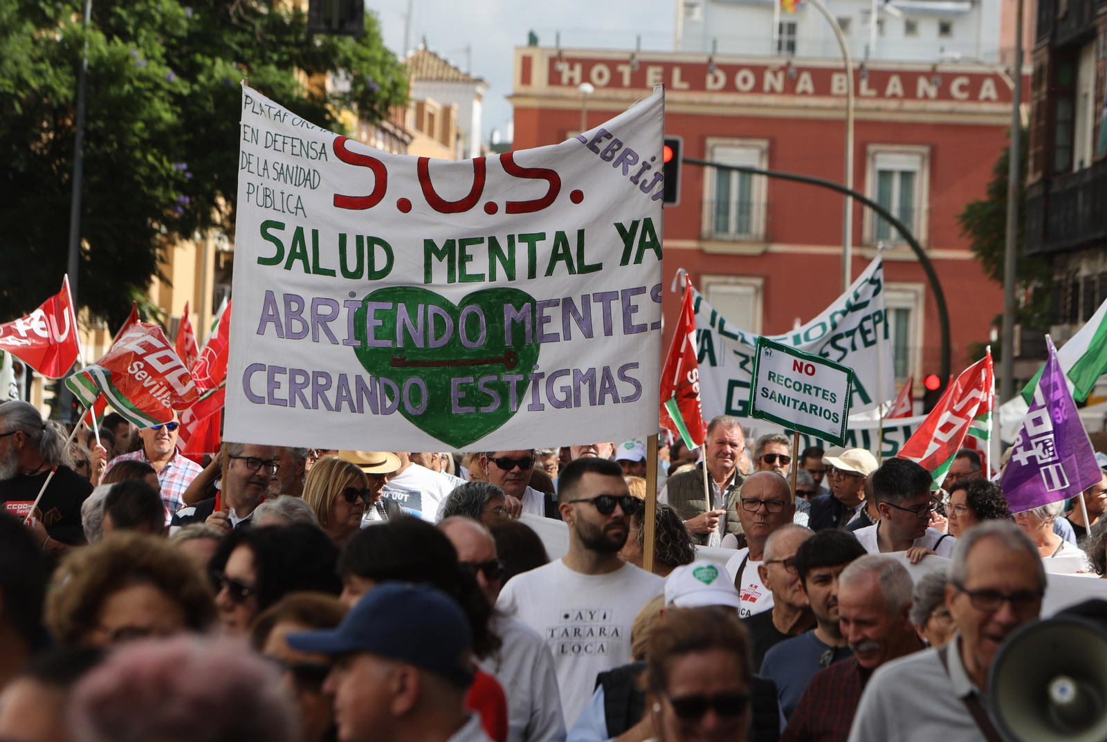 Manifestación por la sanidad