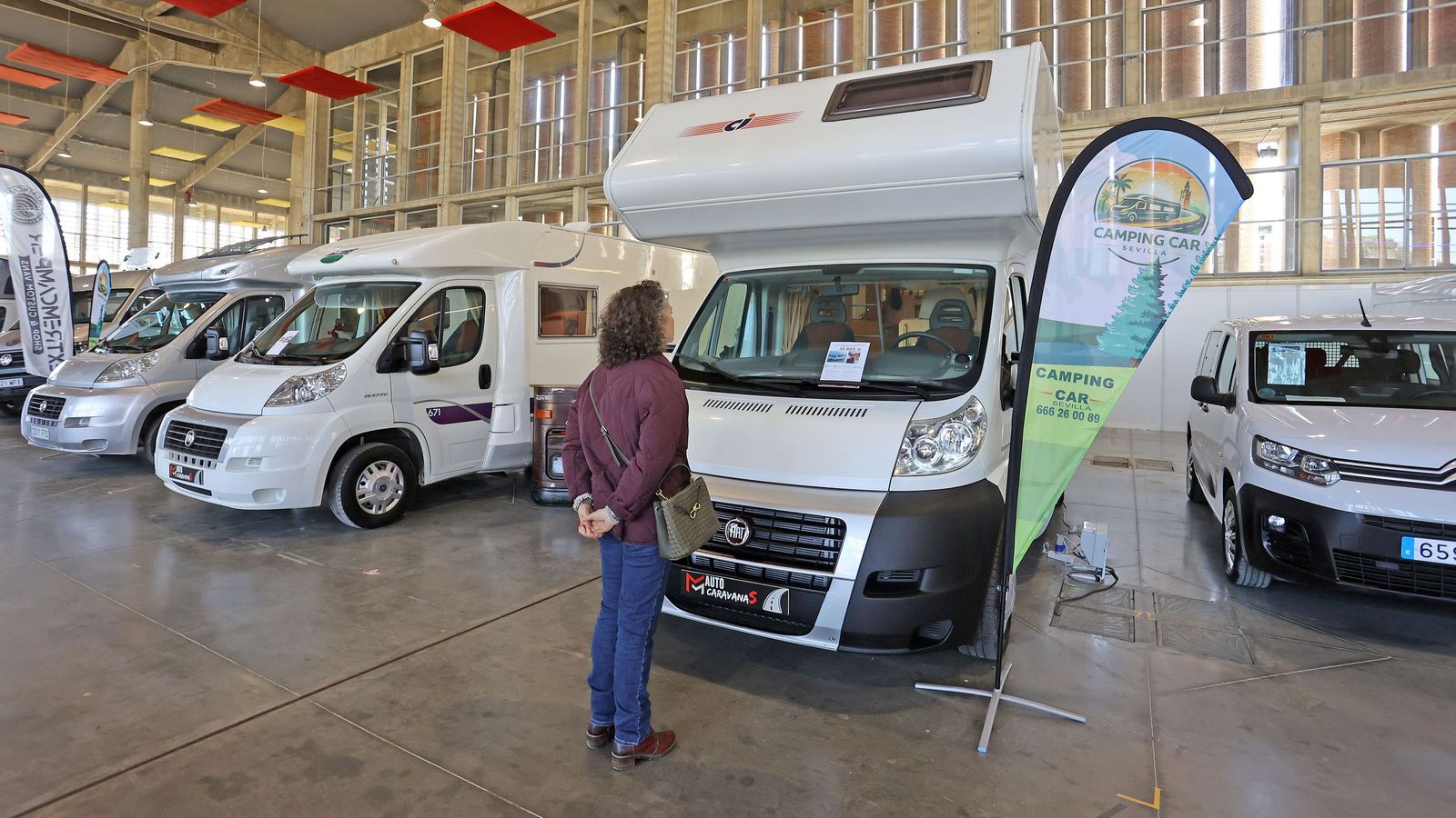 Inauguración del Salón Andaluz del Caravaning en Jerez