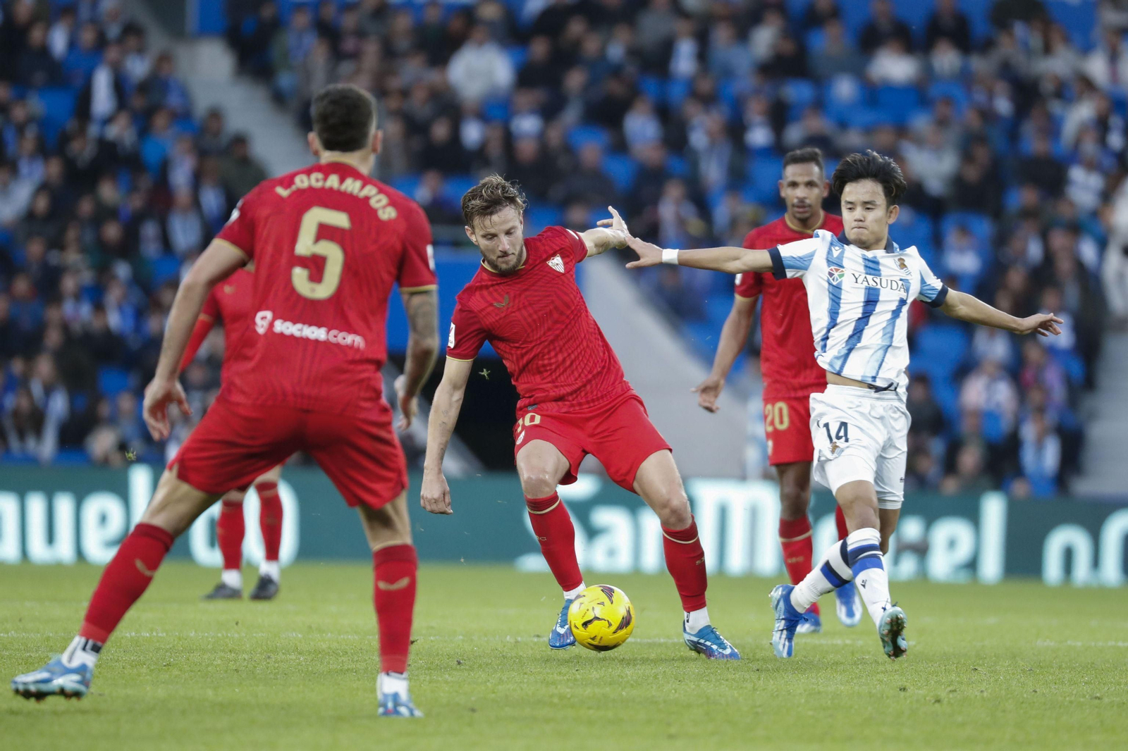 Las fotos del Real Sociedad-Sevilla de Liga