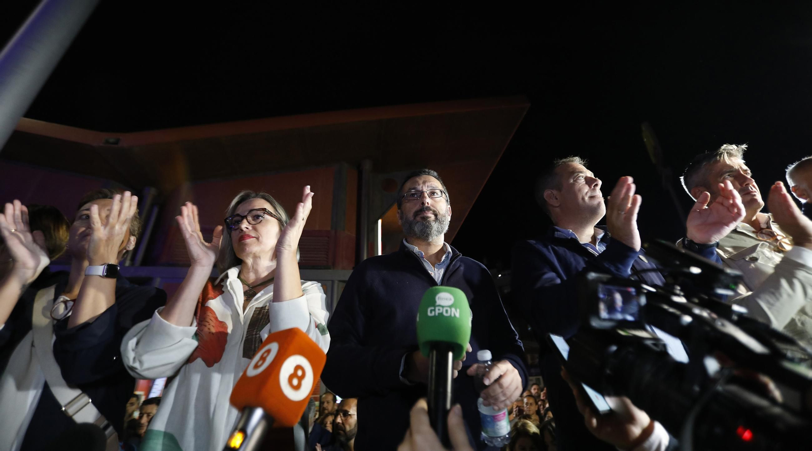 Las fotos de la manifestación en La Línea en demanda de medidas para evitar los efectos del Brexit sobre Gibraltar