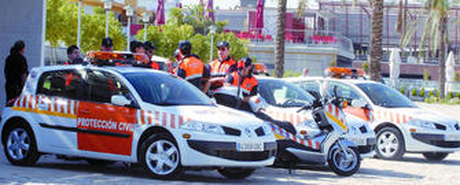 Los nuevos vehículos de Protección Civil.