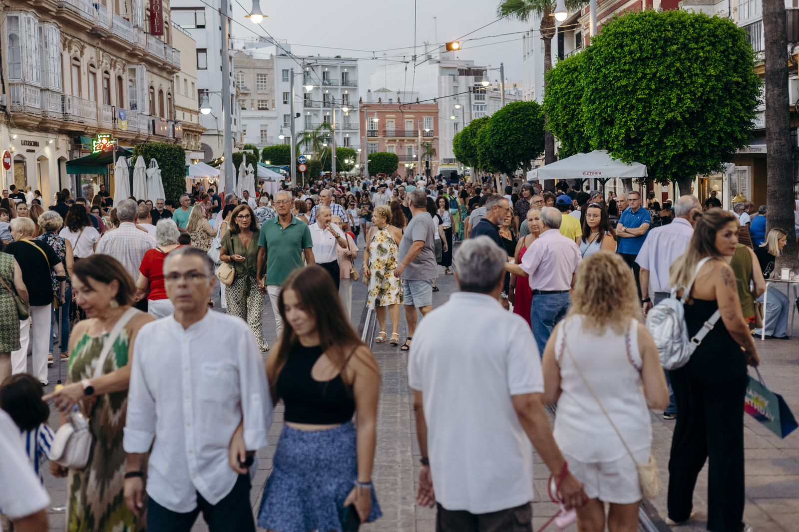 Las imágenes de la Noche Blanca en San Fernando