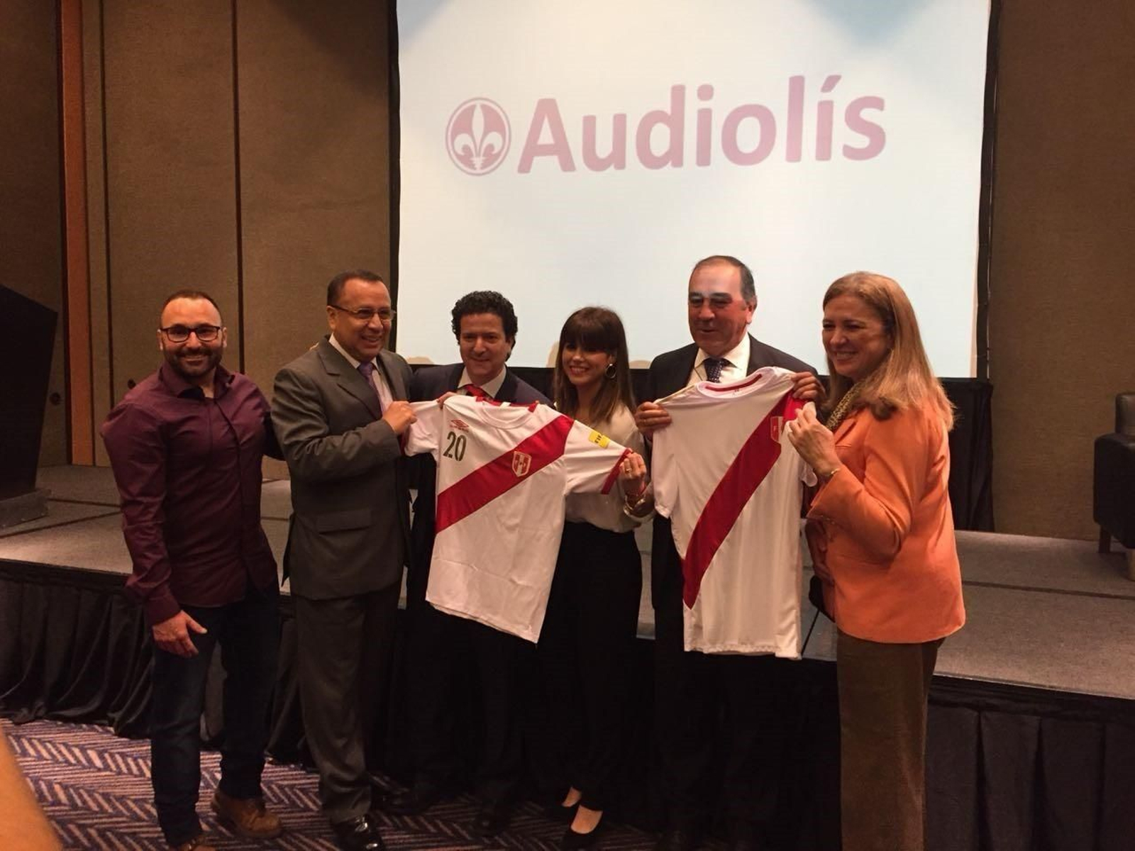 El equipo de esta empresa en Perú.