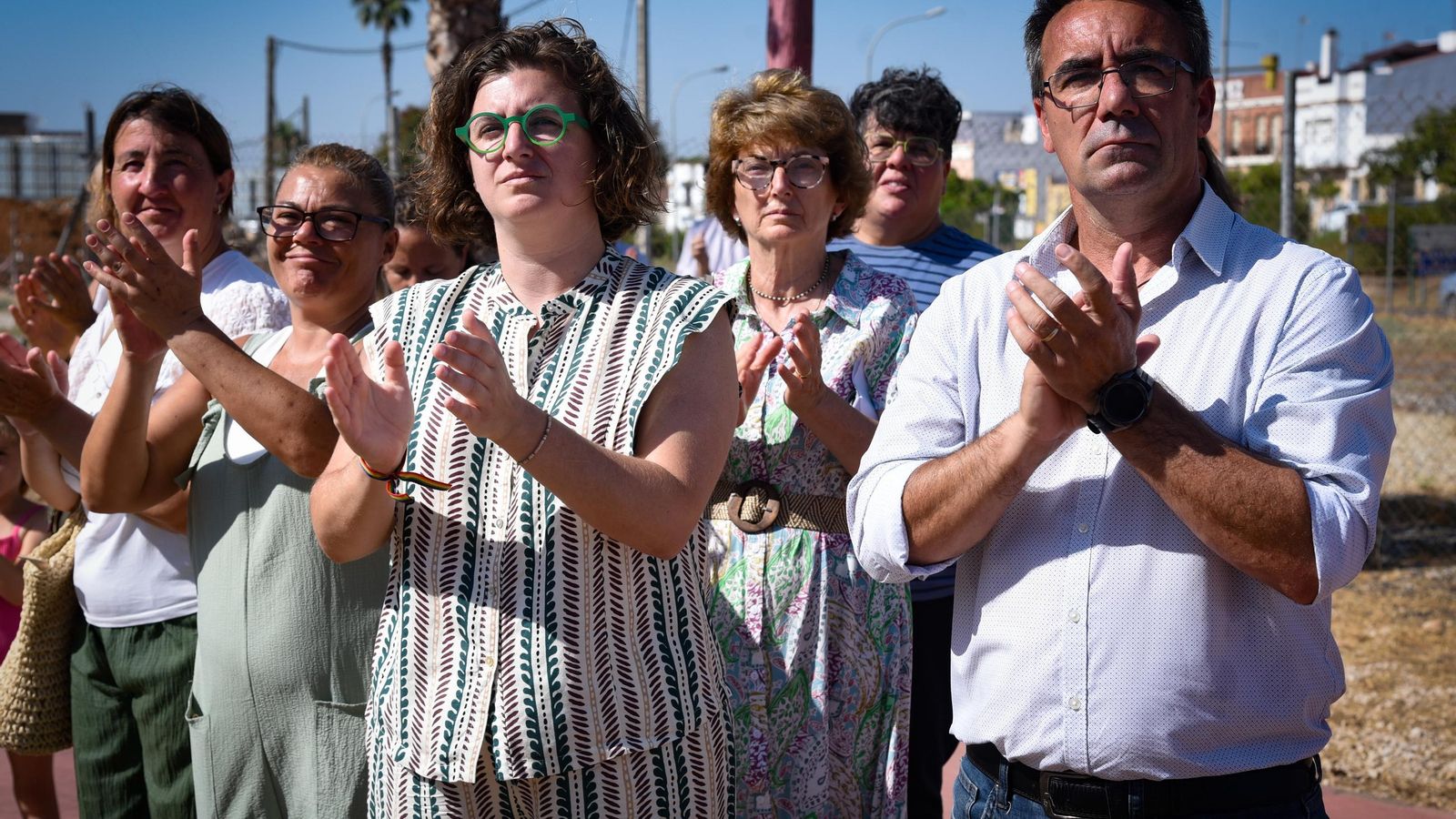 Lola Prósper y Juan Molero, alcaldes de La Puebla del Río e Isla Mayor.