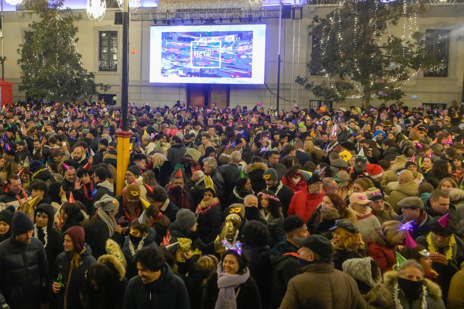 Así ha vivido Granada la Nochevieja