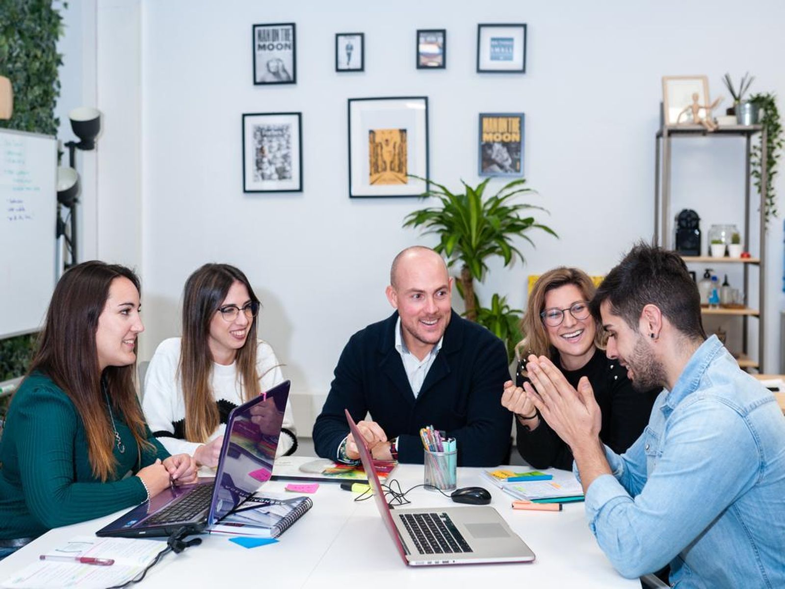 El equipo de la firma malagueña Taalentfy