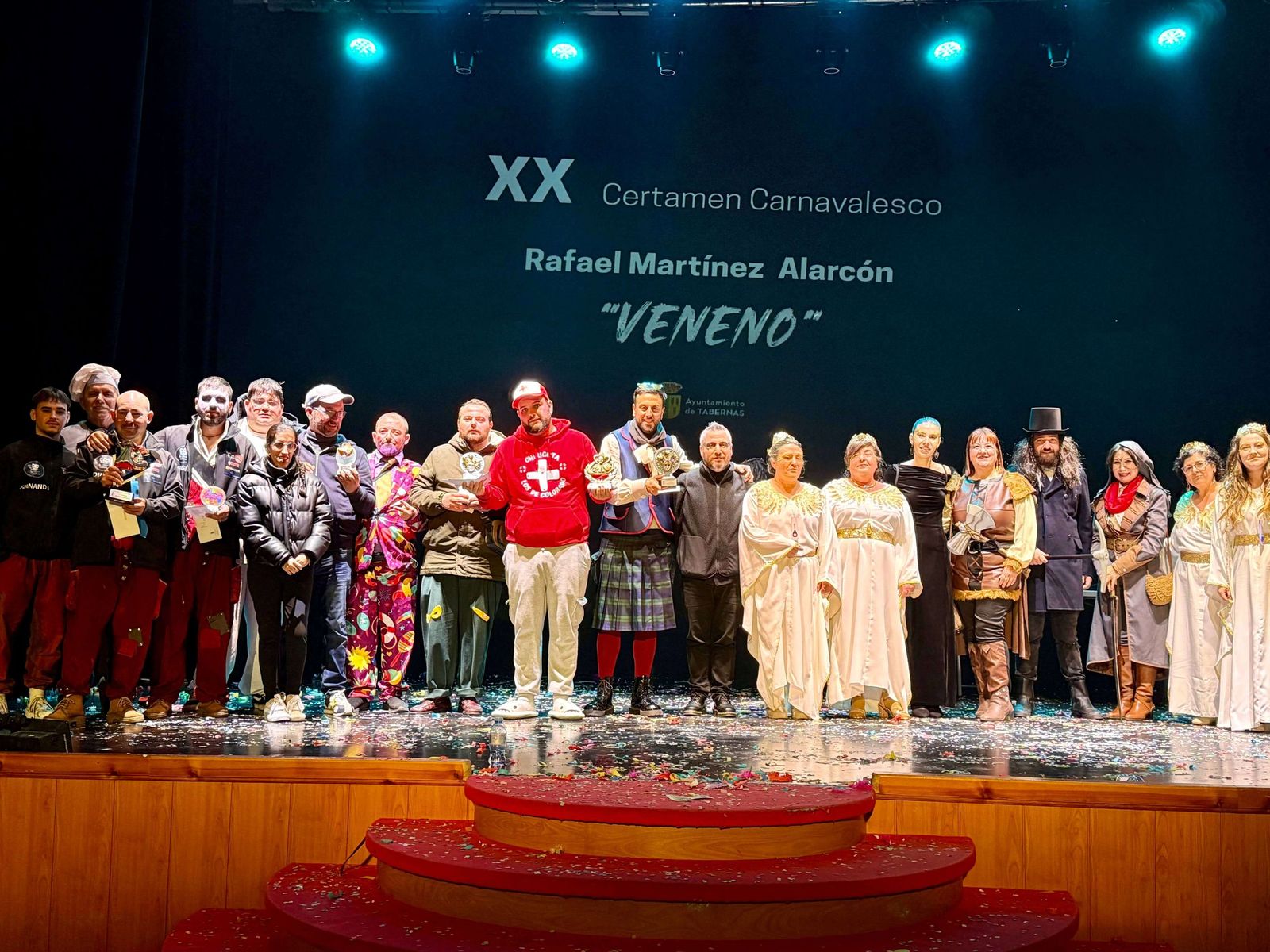 Tabernas tiene uno de los grandes carnavales de la provincia.