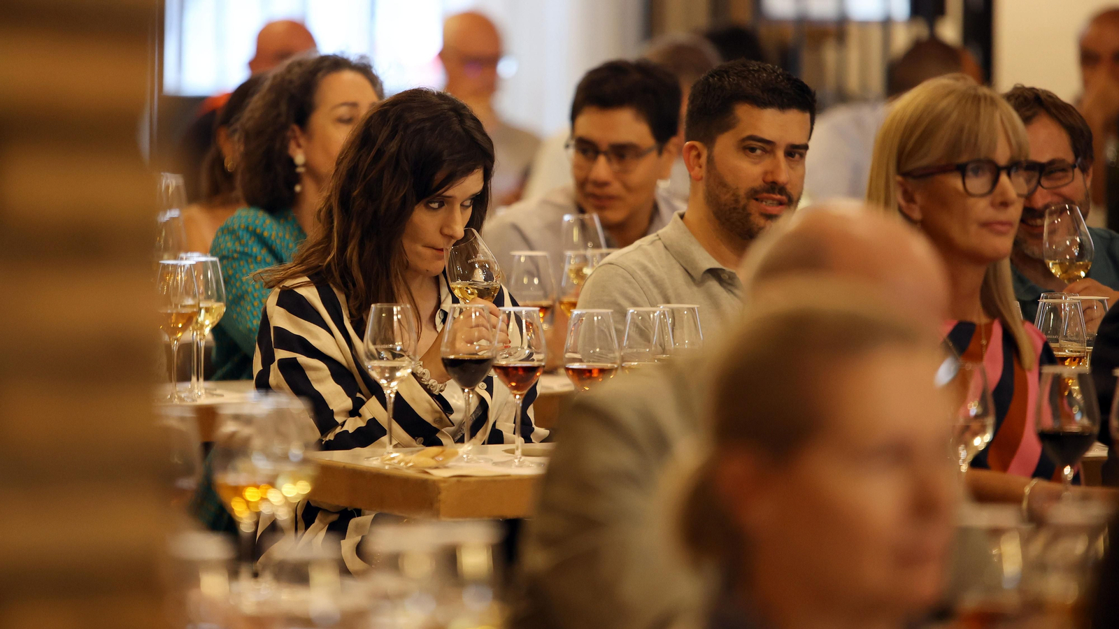 Cata taller de vinos de Jerez en el Consejo Regulador Cata taller de vinos de Jerez en el Consejo Regulador