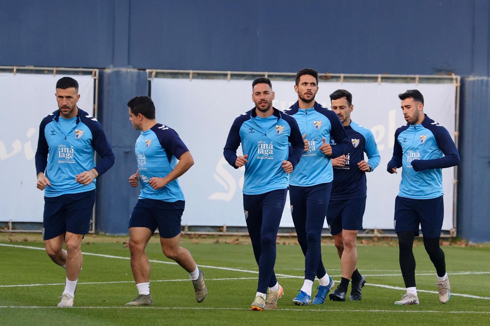 Kevin, novedad en el trabajo del Málaga CF