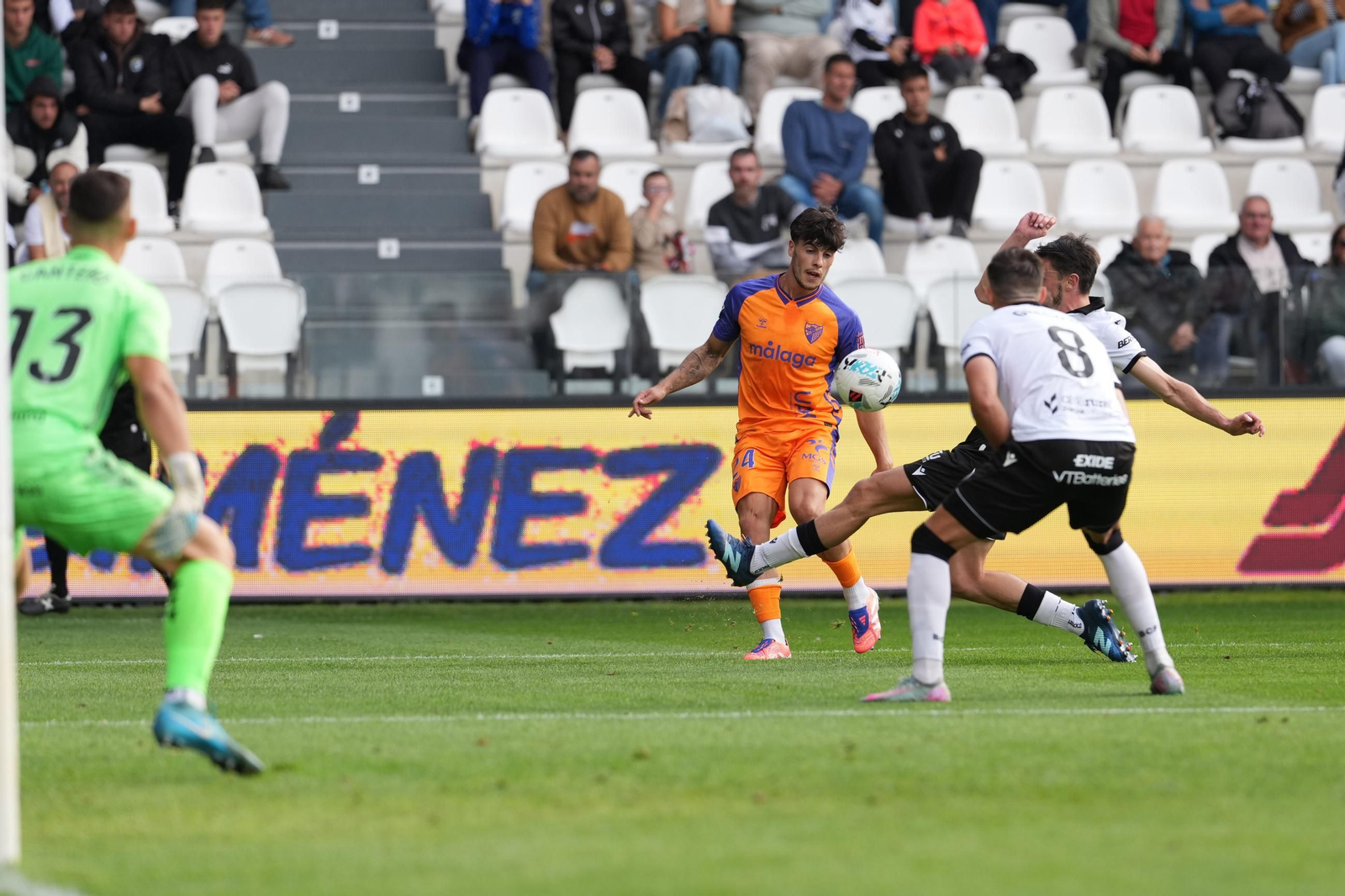 Las fotos del Burgos-Málaga CF
