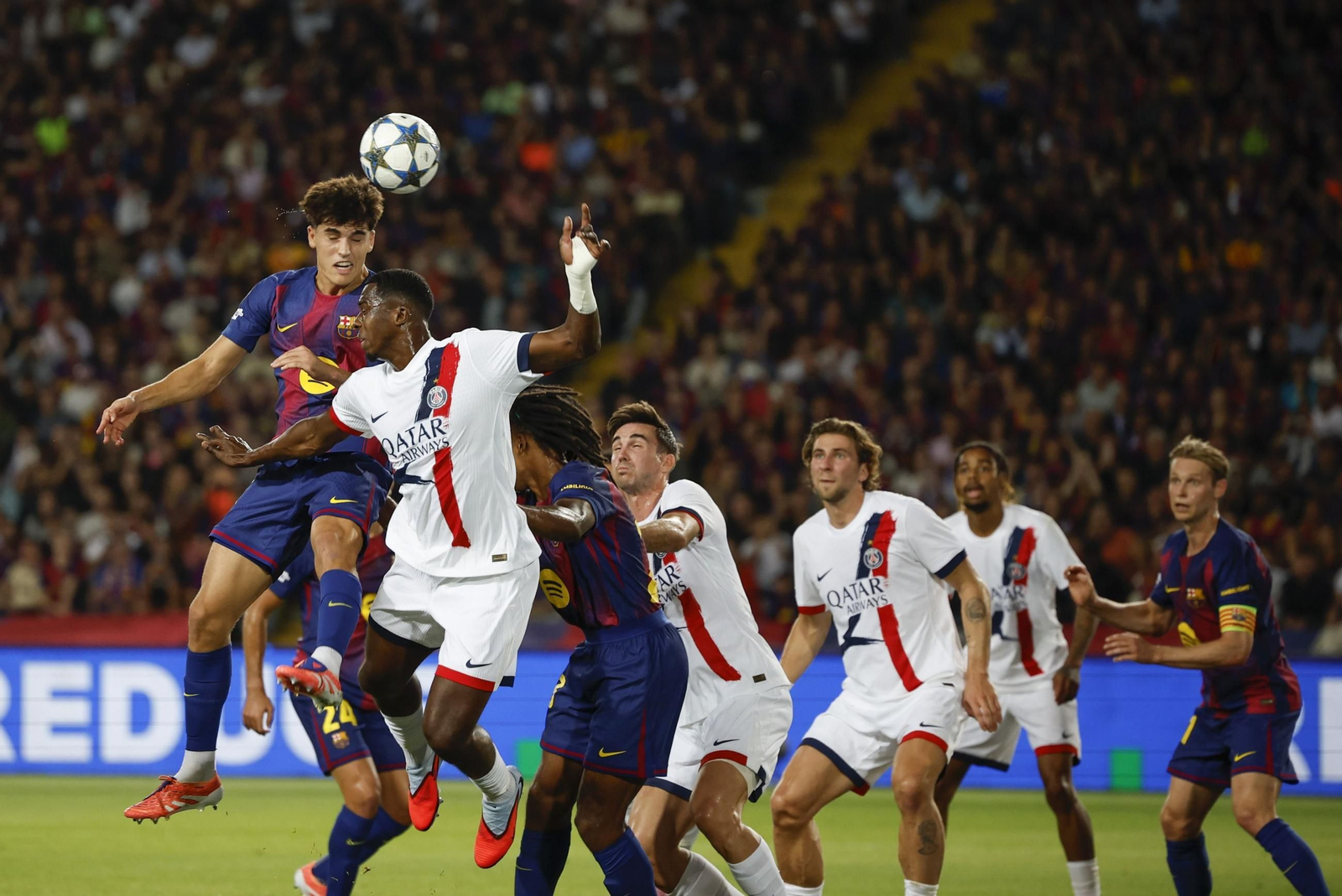 Las mejores fotos del Barcelona-PSG