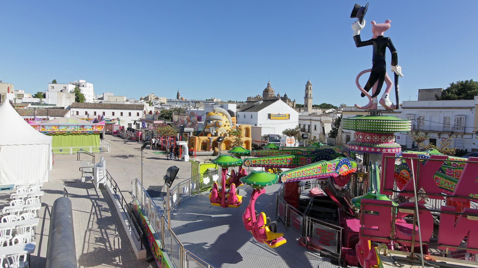 Imagen de las atracciones de la plaza de Belén