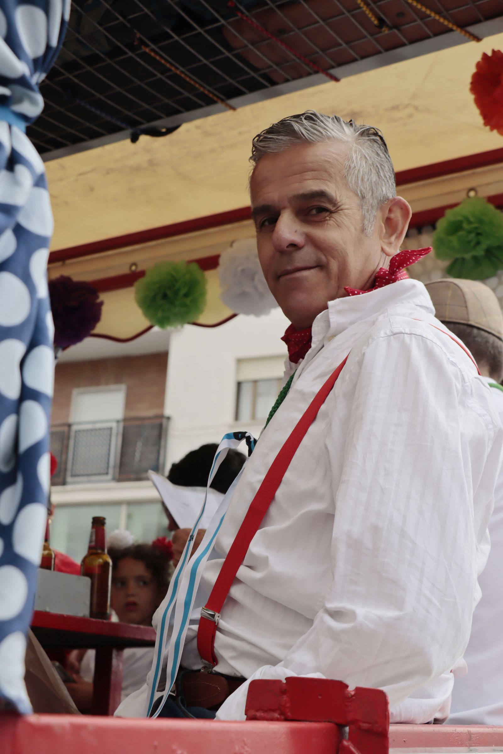 Imágenes de los carros de la Hermandad del Rocío de Huelva