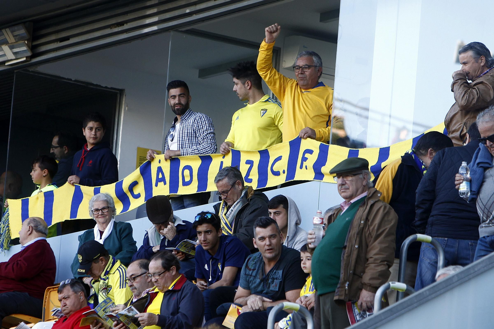 Las imágenes del Cádiz-Rayo Vallecano