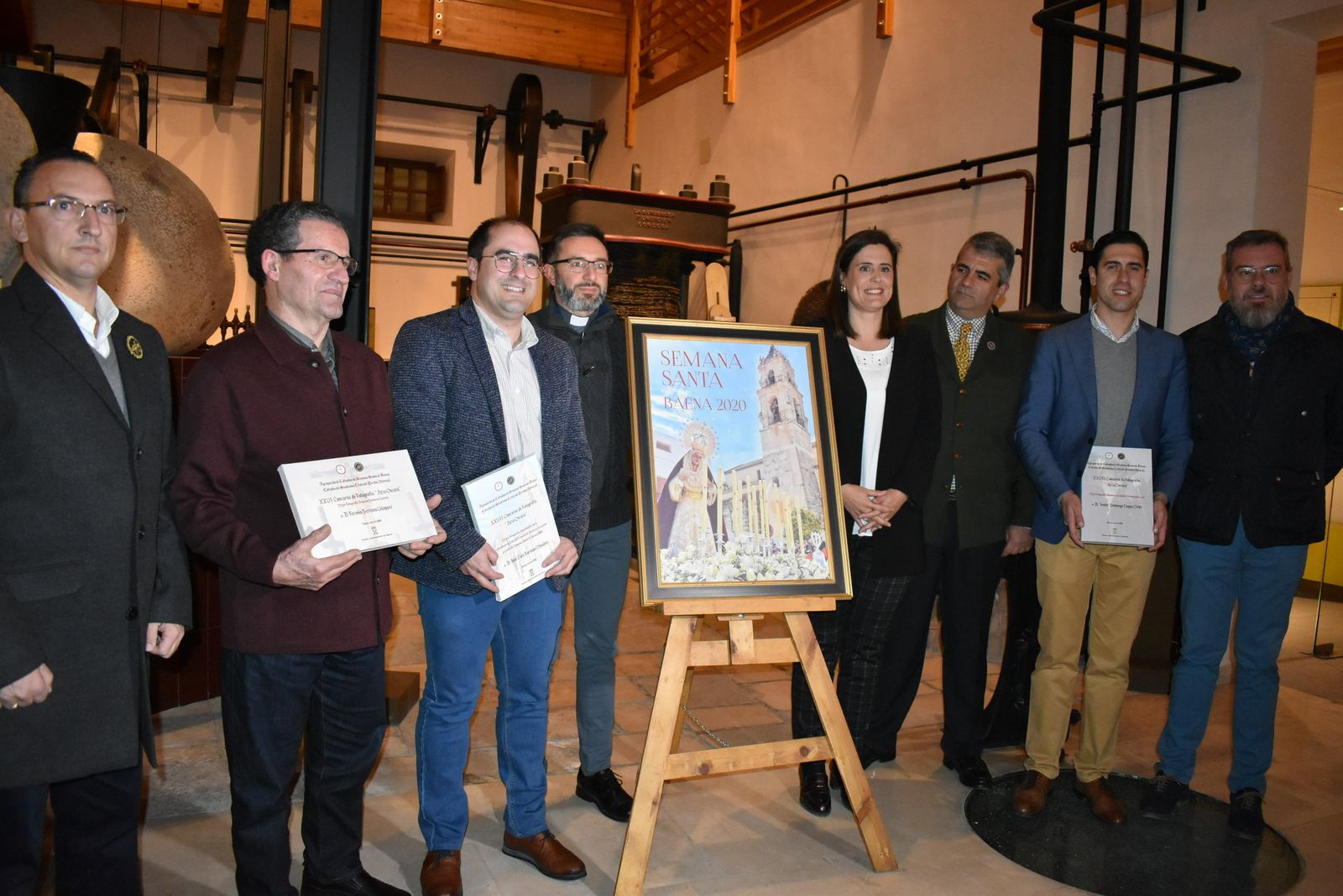 Presentación del cartel de la Semana Santa de Baena 2020.