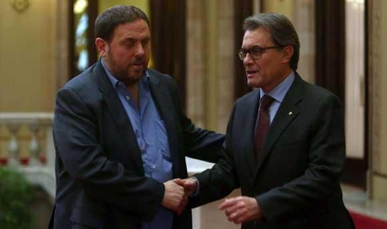 Junqueras no apoyará los Presupuestos de 2015 pese a la "sintonía" con Mas