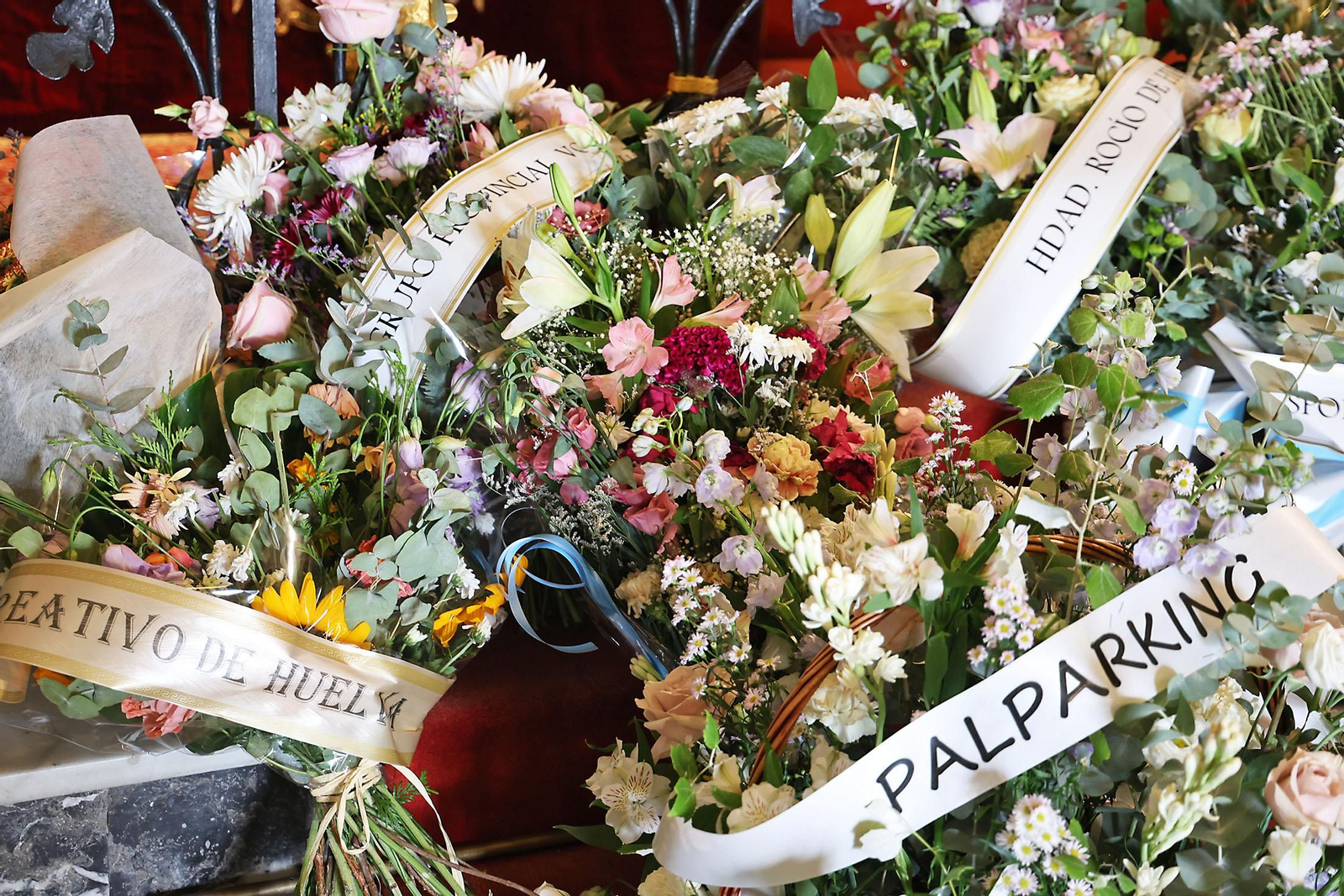 Imágenes de la ofrenda floral a la Virgen de La Cinta