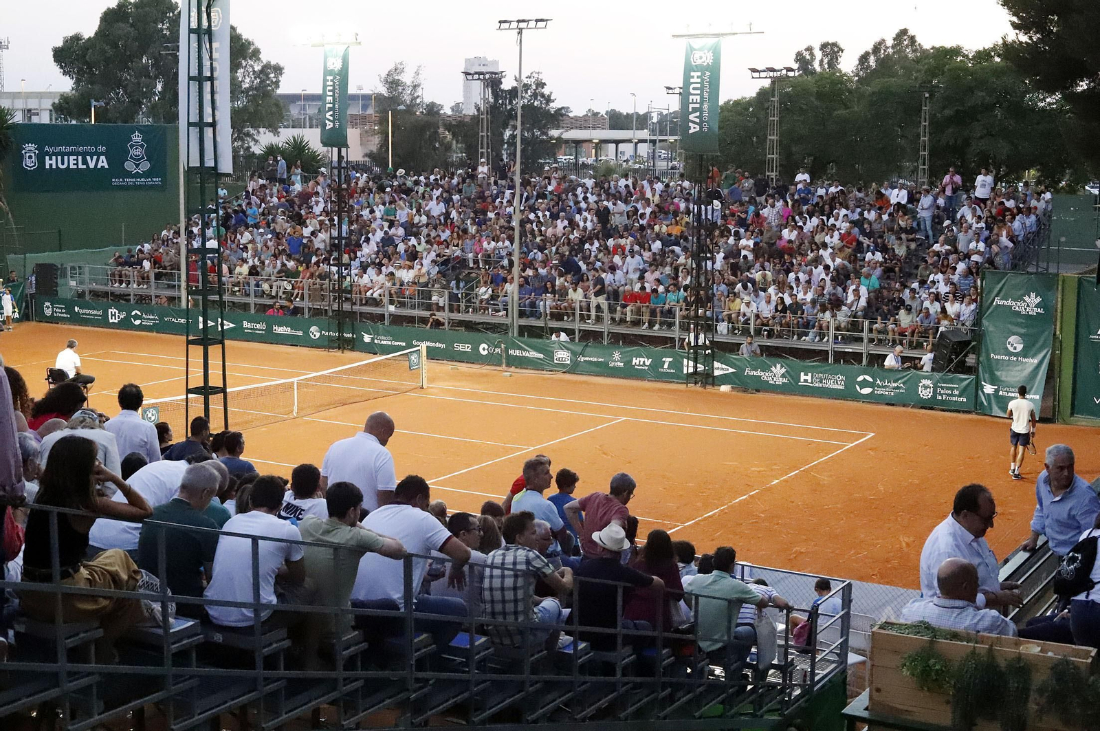 Copa del Rey de Tenis. Semifinal entre Carlos Alcaraz y Pablo Andújar