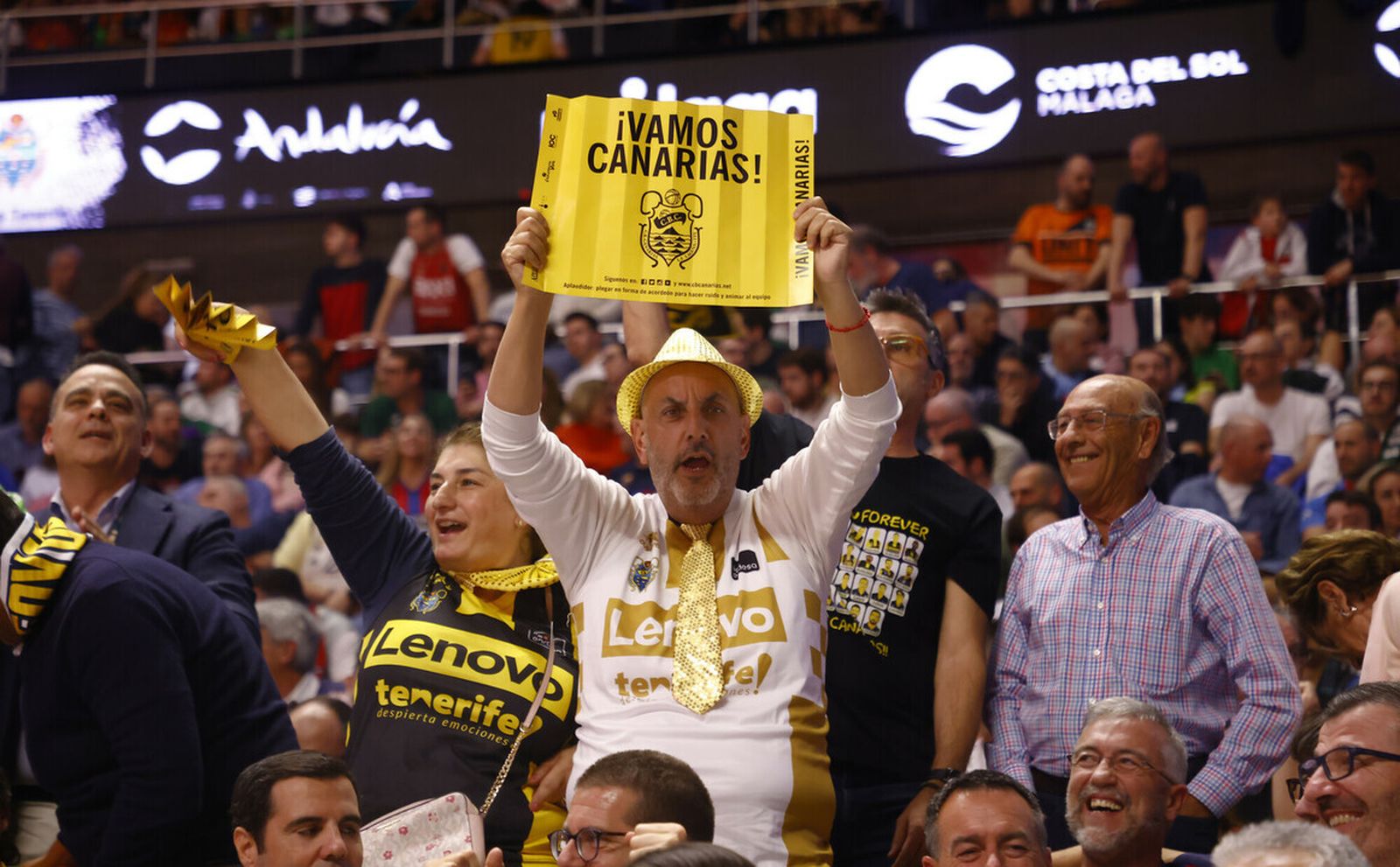Aficionados del Lenovo, durante la Copa