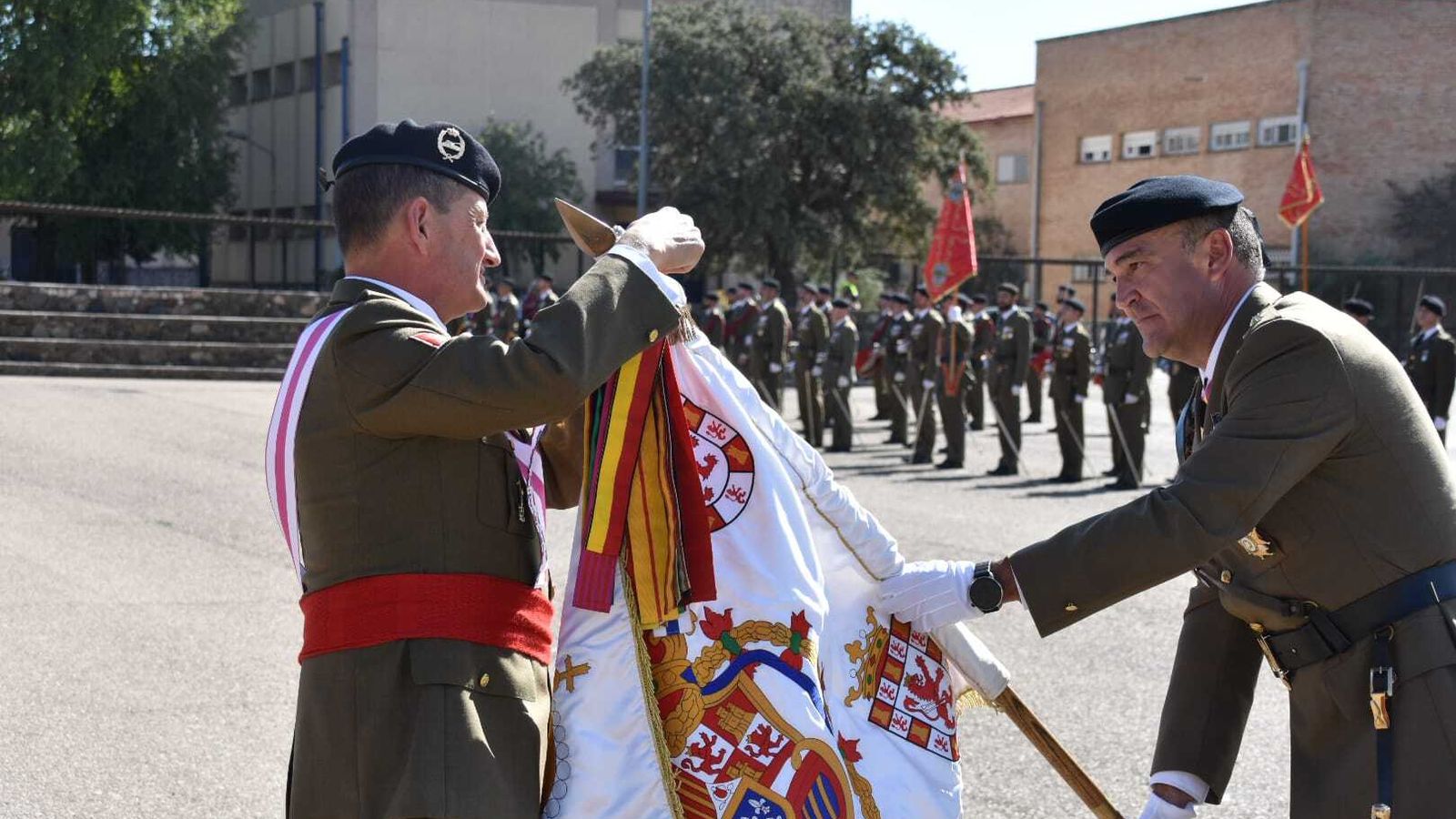 Imposición de la corbada al guión