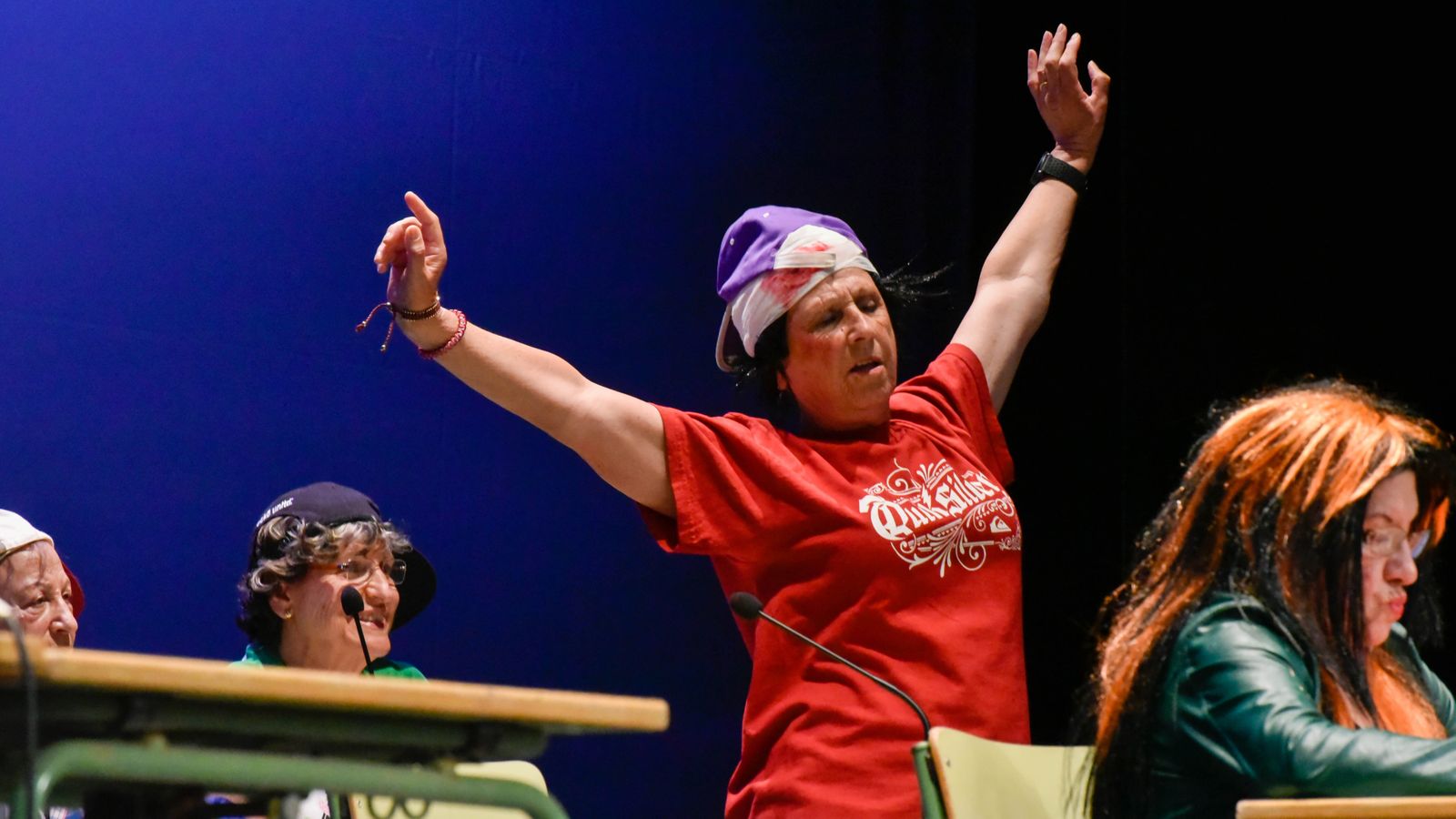 Las fotos de Generación EGB en La Línea a cargo de Las Chicas de Oro de Canonja